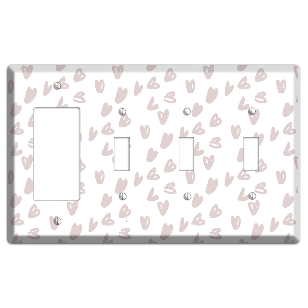 Abstract 21 Rocker / 3 Toggle Wallplate
