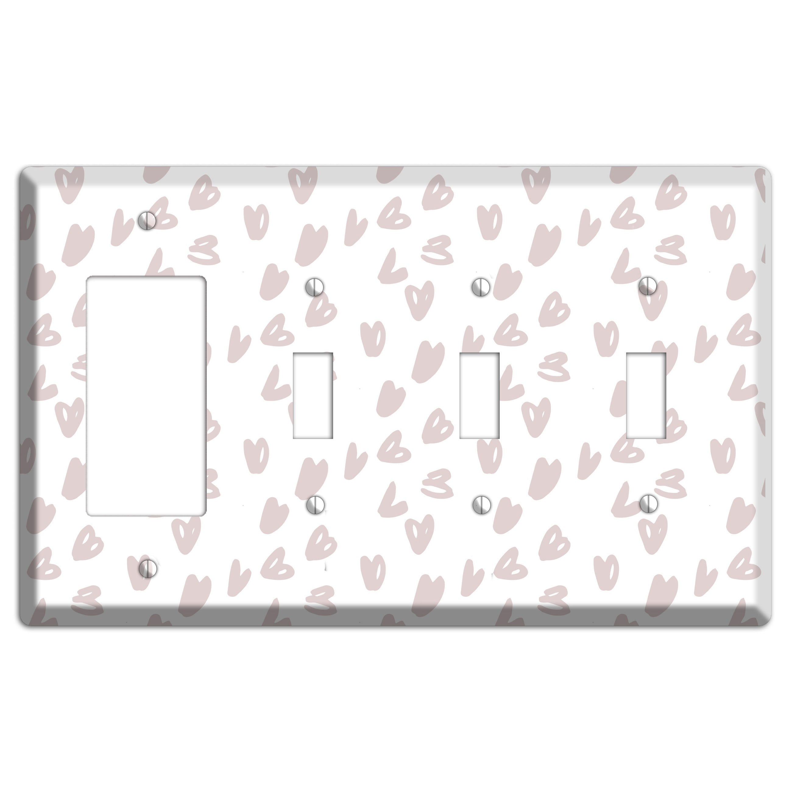 Abstract 21 Rocker / 3 Toggle Wallplate