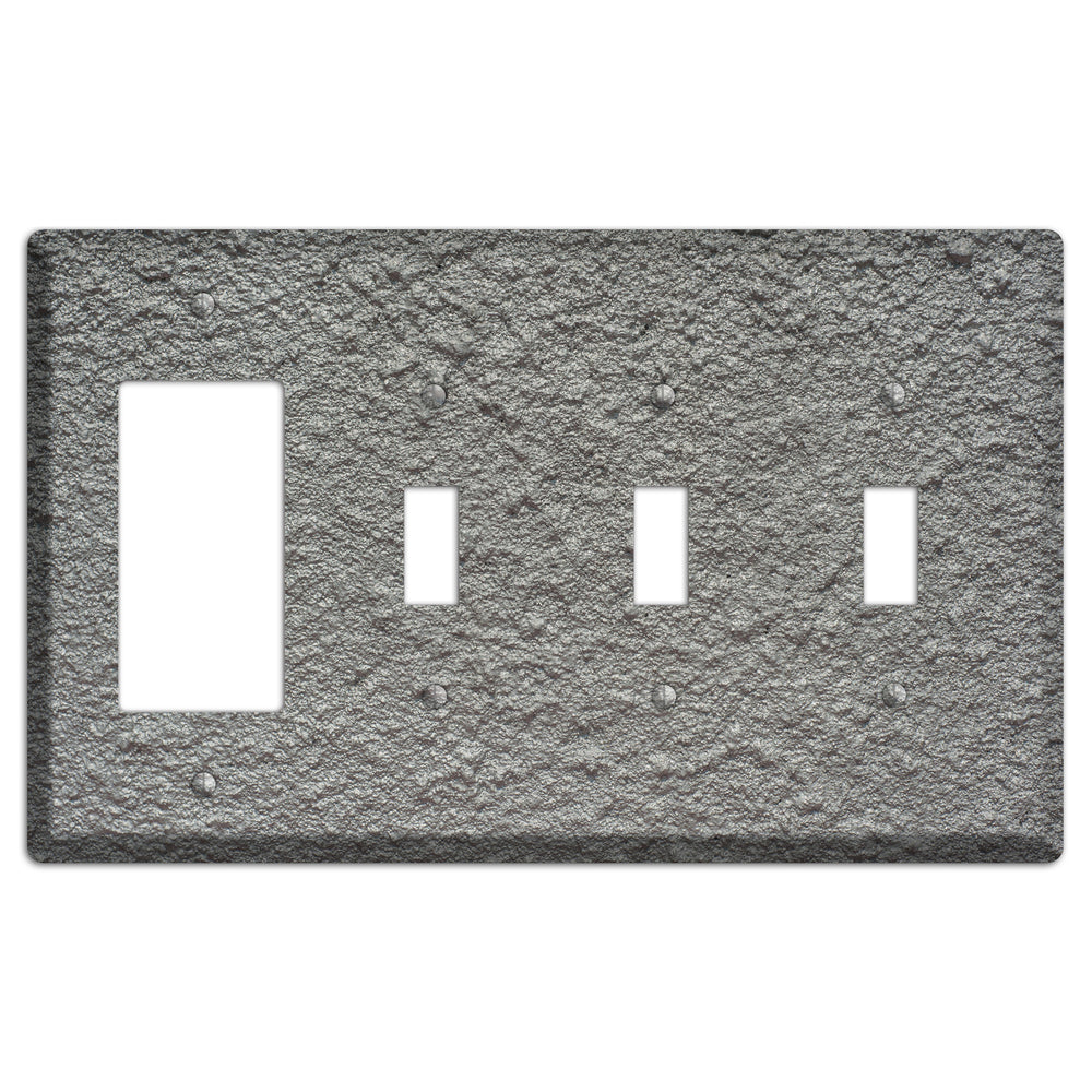 Plaster 10 Rocker / 3 Toggle Wallplate