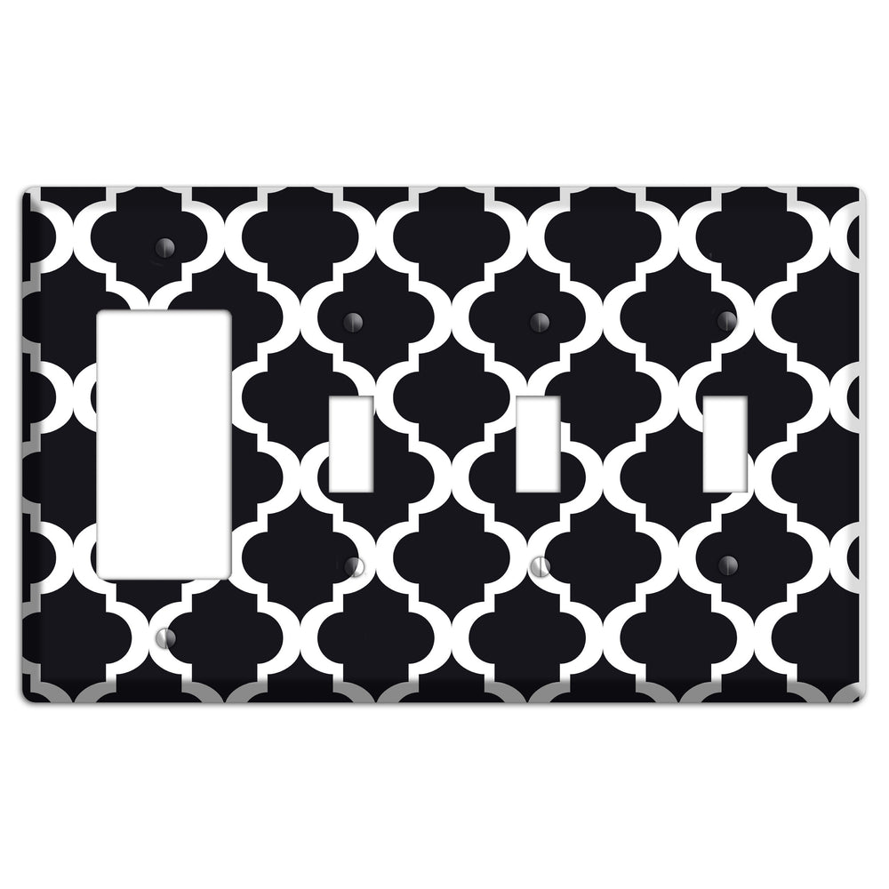Moroccan 3 Rocker / 3 Toggle Wallplate
