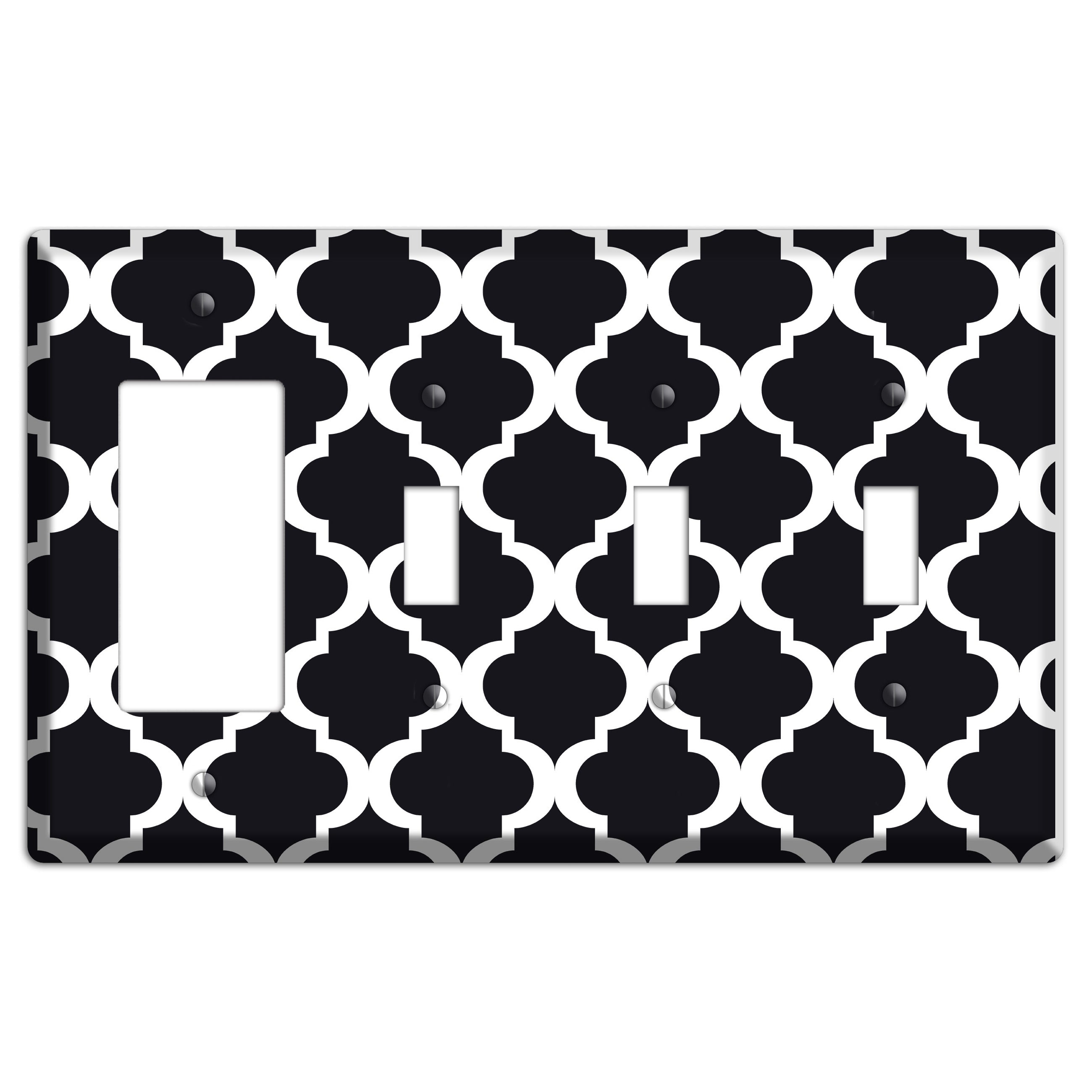 Moroccan 3 Rocker / 3 Toggle Wallplate