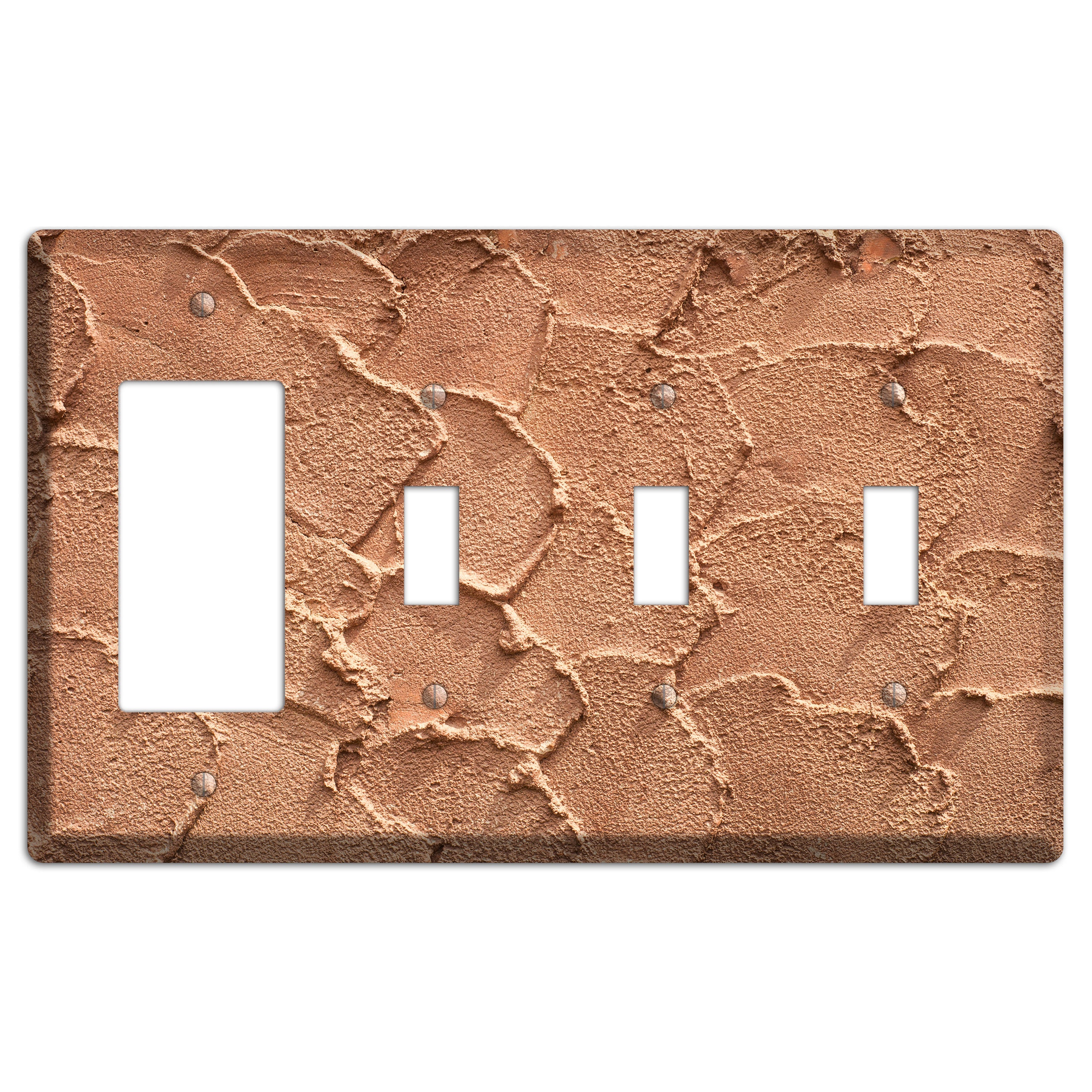 Plaster 5 Rocker / 3 Toggle Wallplate