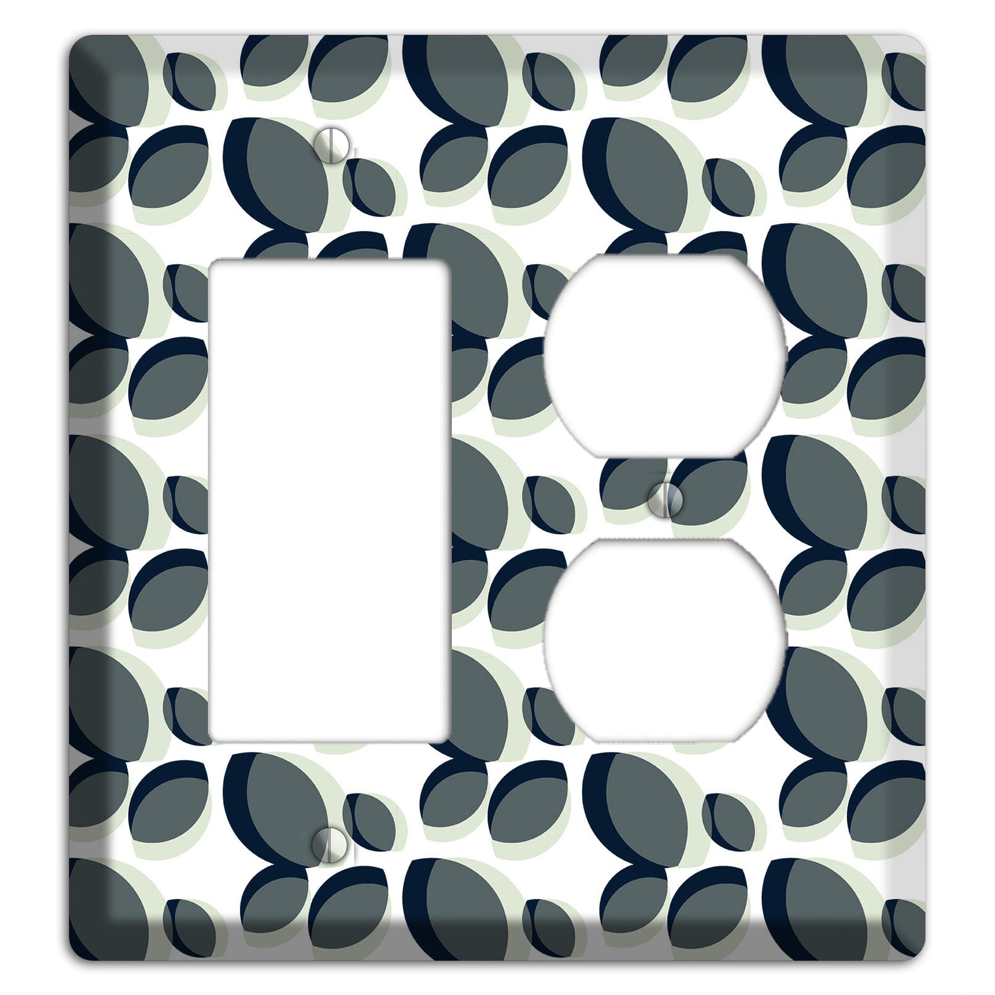 Leaves Style E Rocker / Duplex Wallplate