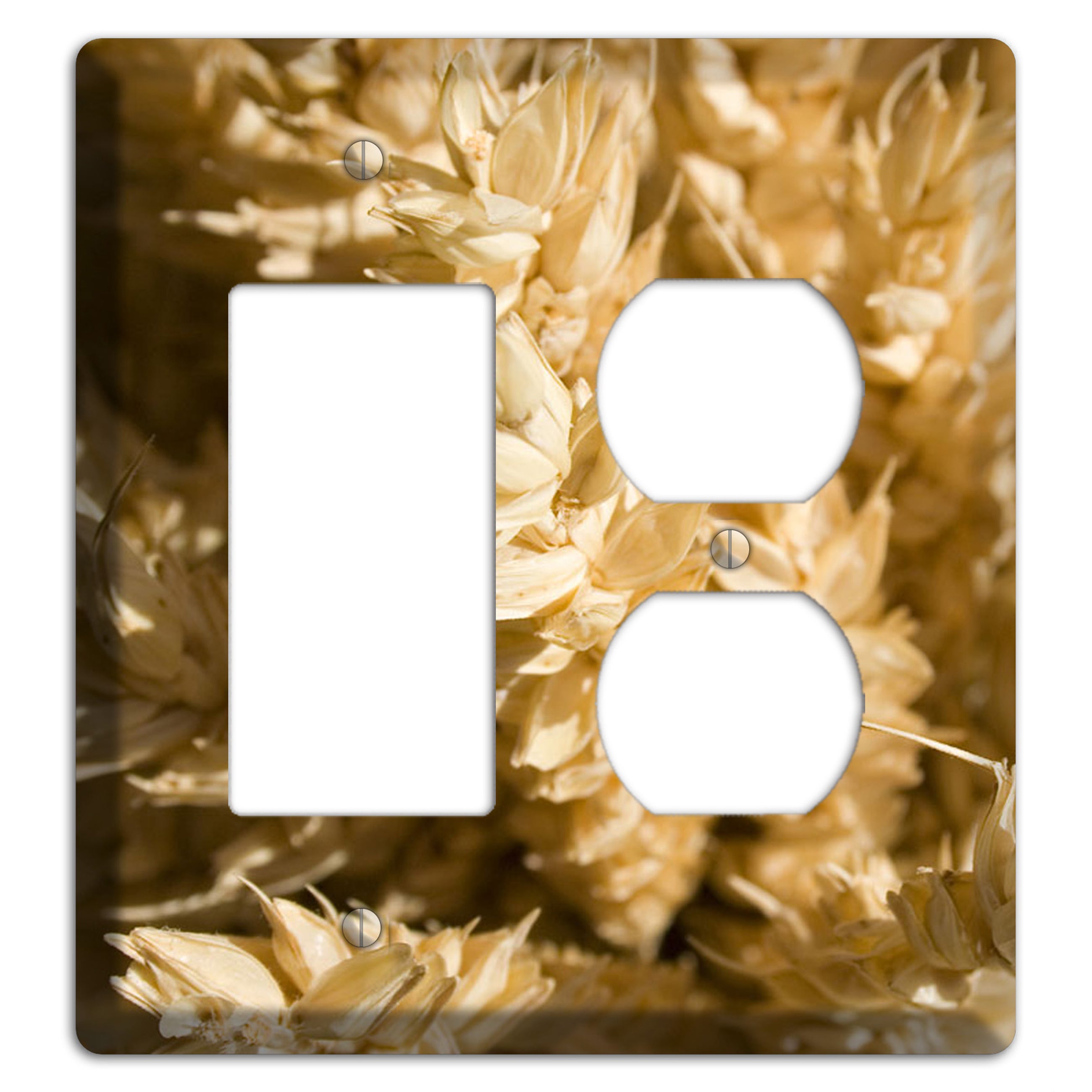 Wheat Rocker / Duplex Wallplate