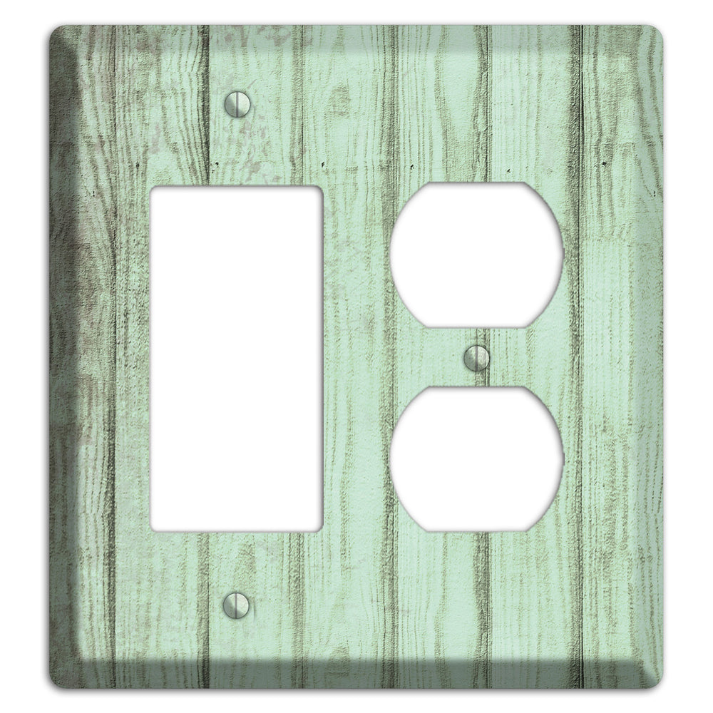 Norway Weathered Wood Rocker / Duplex Wallplate