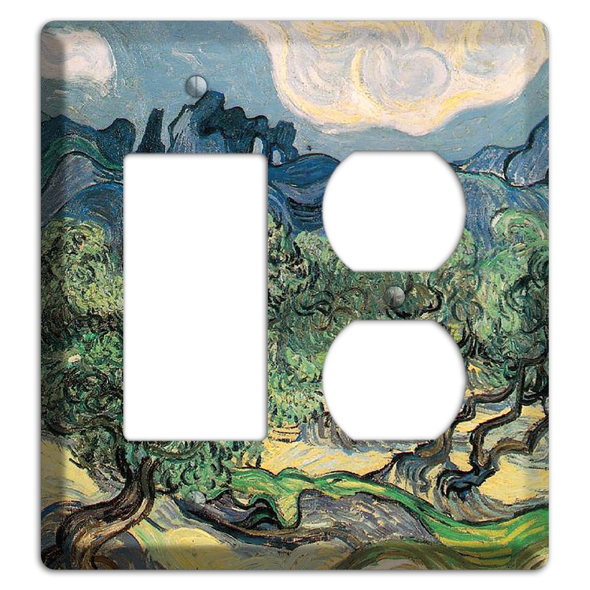 Vincent Van Gogh 5 Rocker / Duplex Wallplate