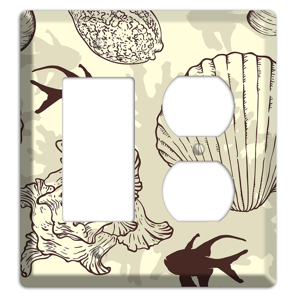 Shells 4 Rocker / Duplex Wallplate