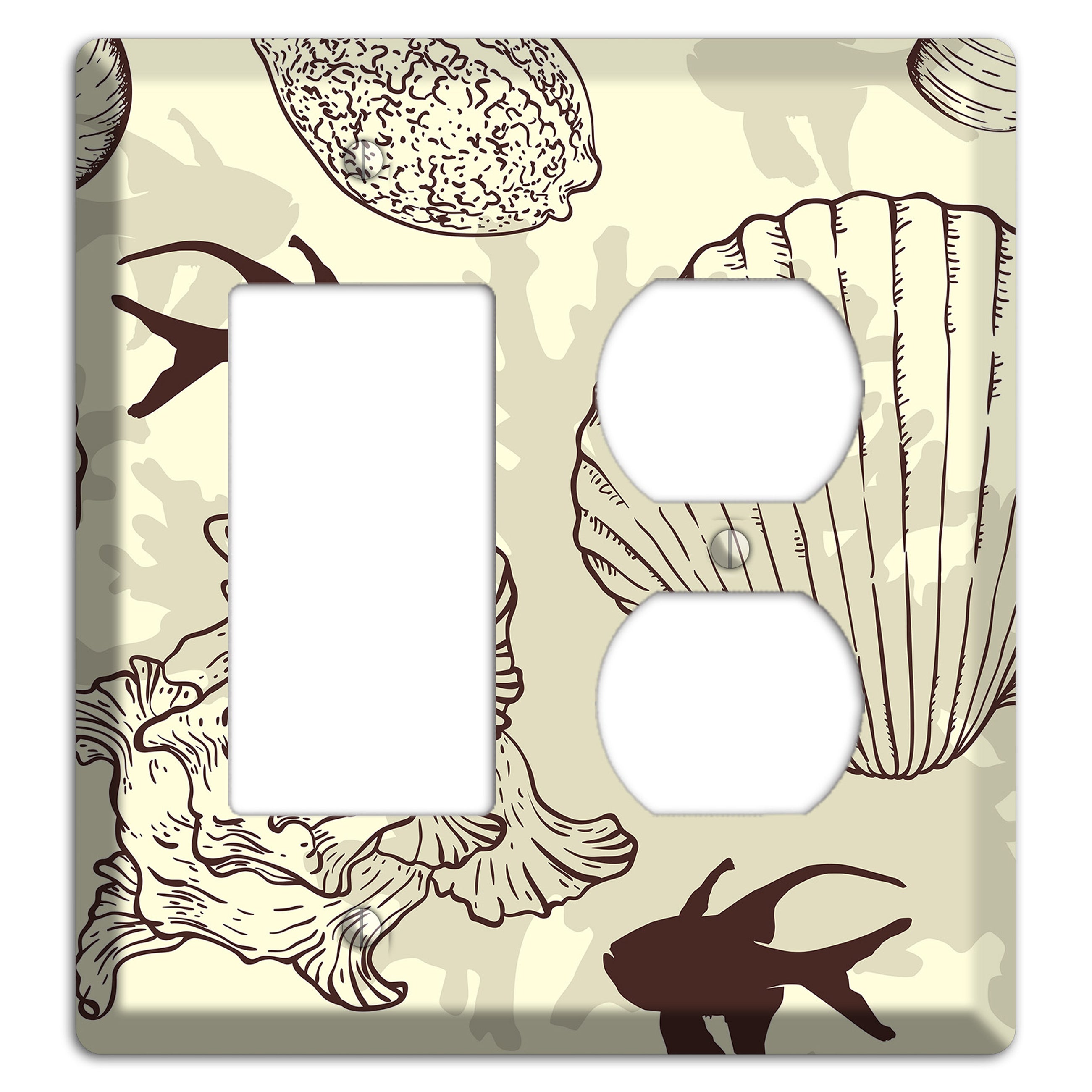 Shells 4 Rocker / Duplex Wallplate