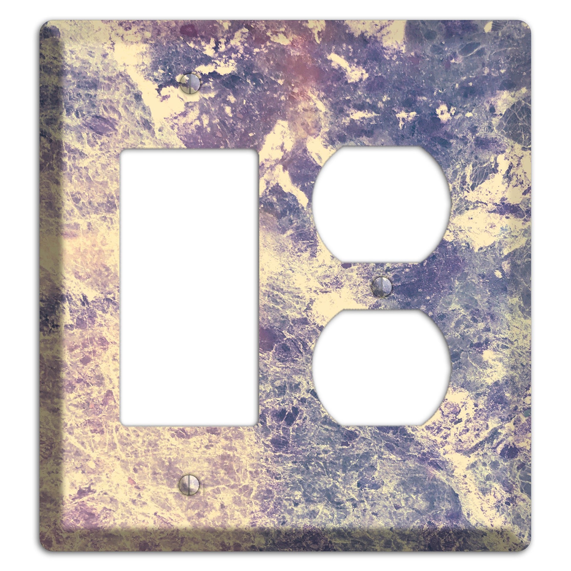 Manatee Marble Rocker / Duplex Wallplate