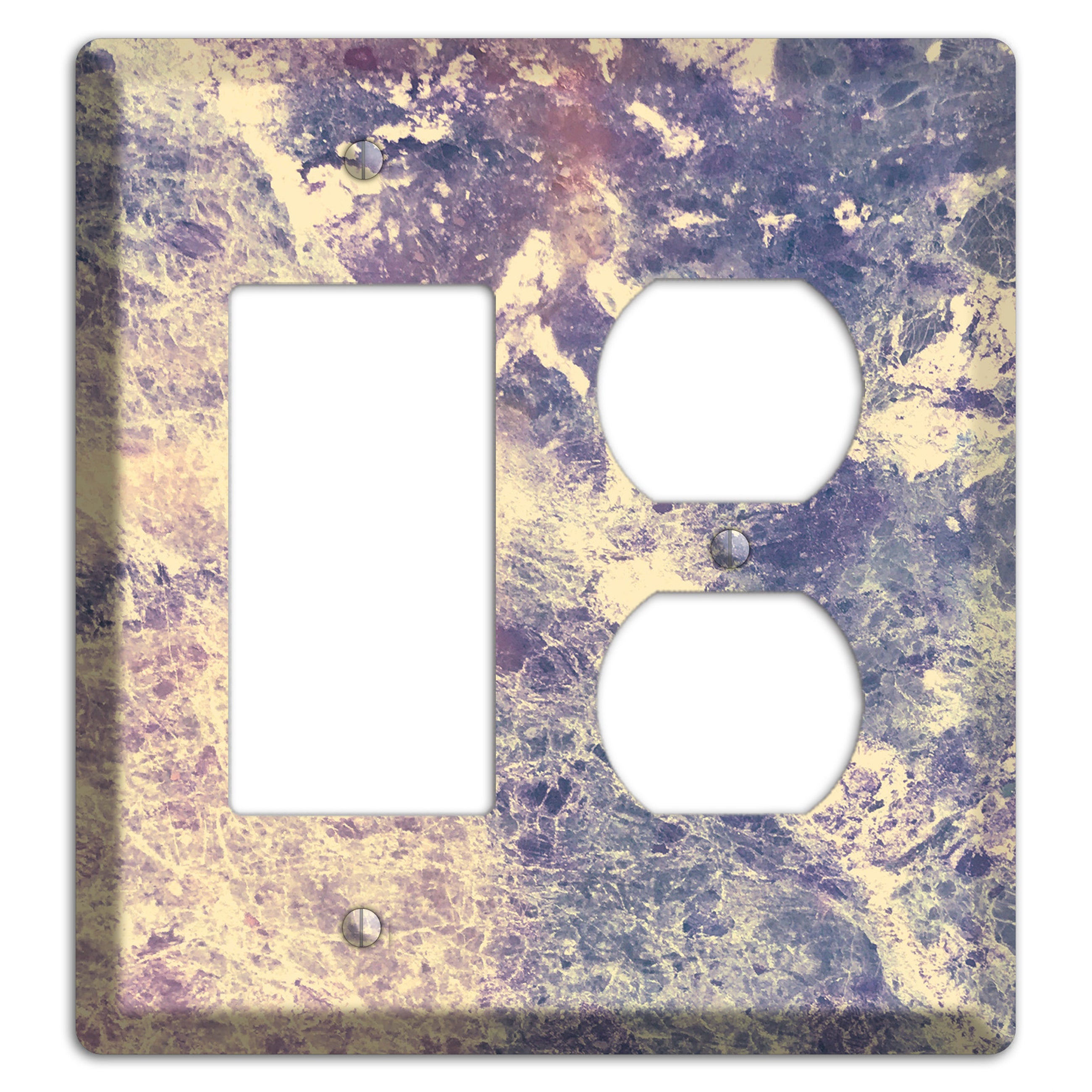 Manatee Marble Rocker / Duplex Wallplate