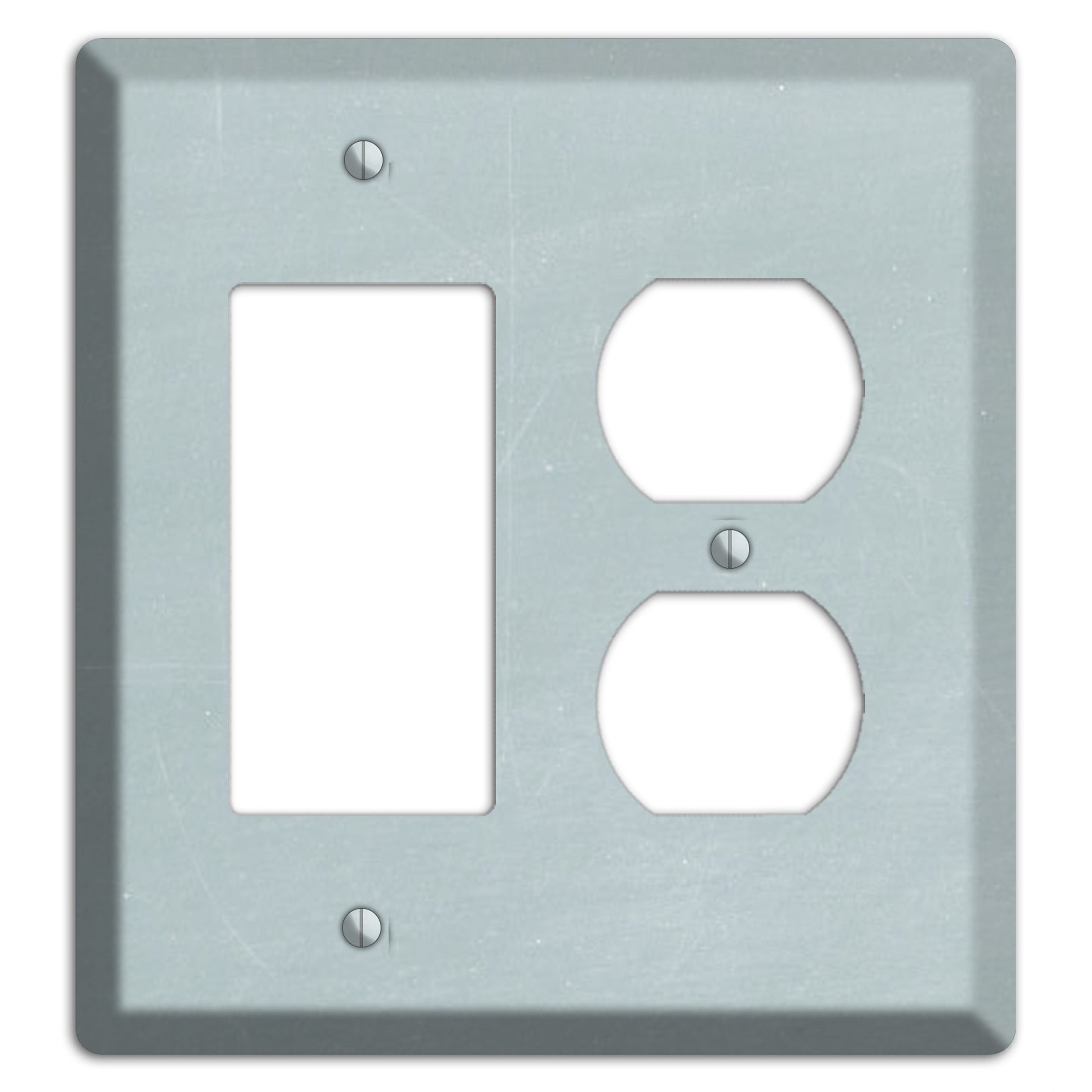 Chalk Light Blue Rocker / Duplex Wallplate