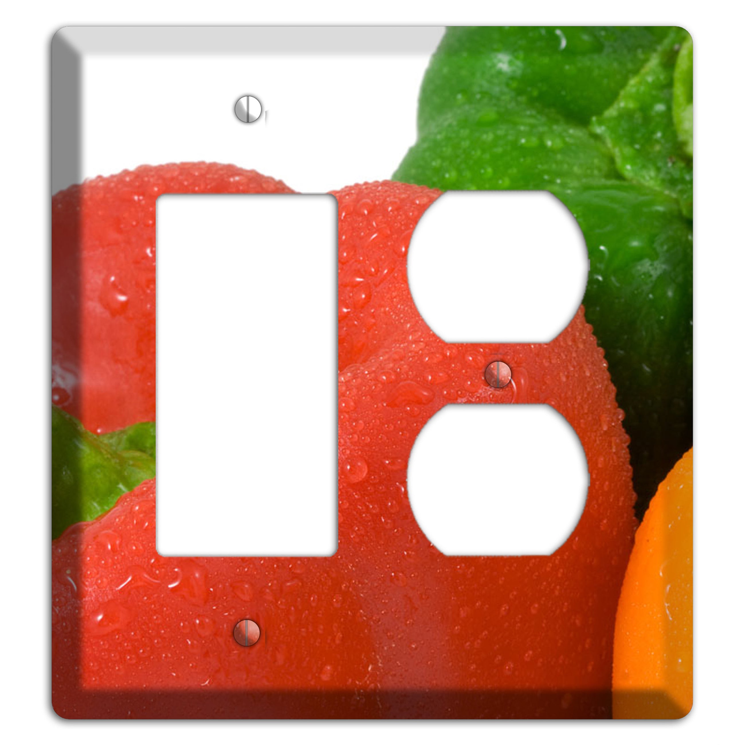 Peppers Rocker / Duplex Wallplate
