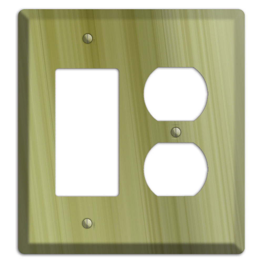 Olive Ray of Light Rocker / Duplex Wallplate