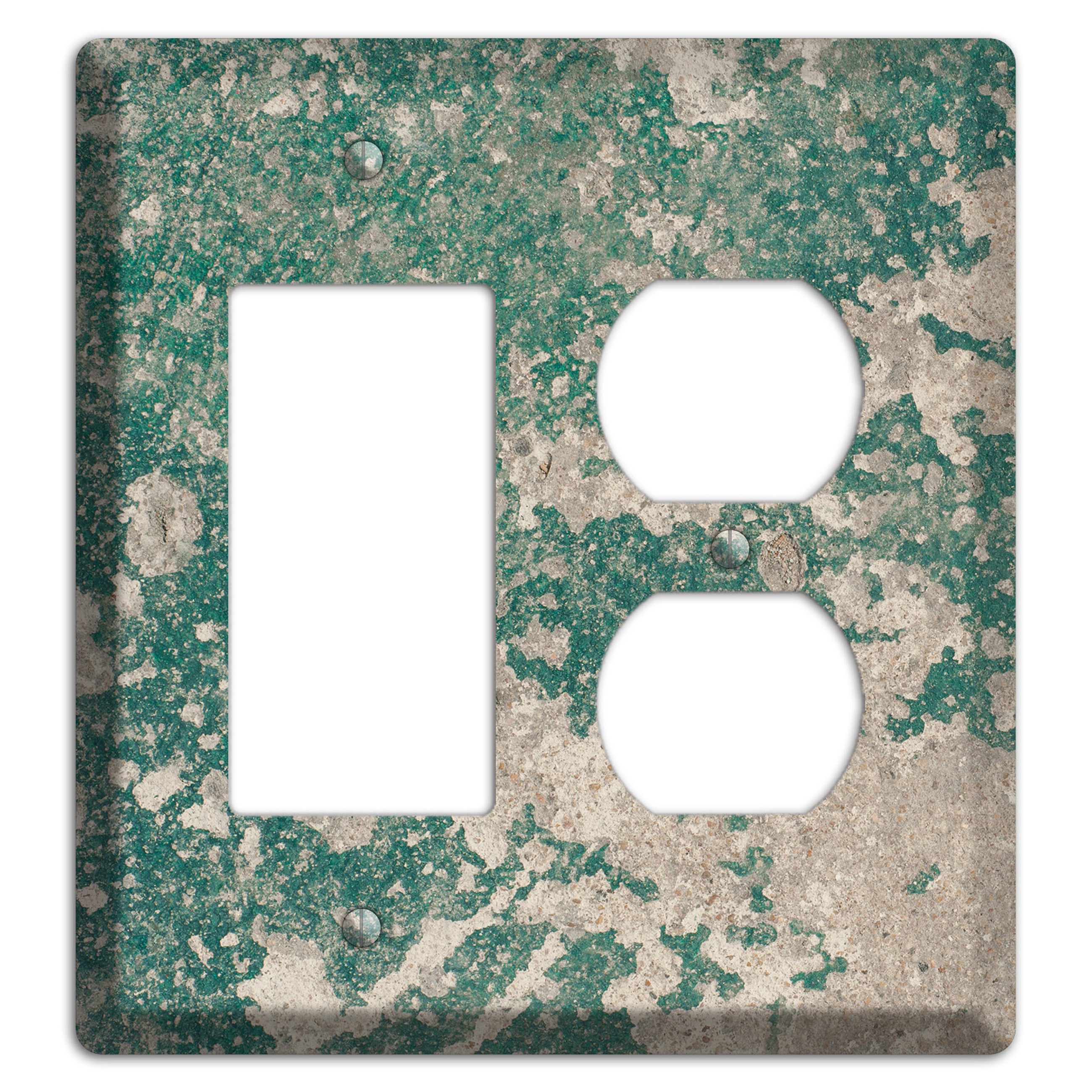 Verde Concrete Rocker / Duplex Wallplate