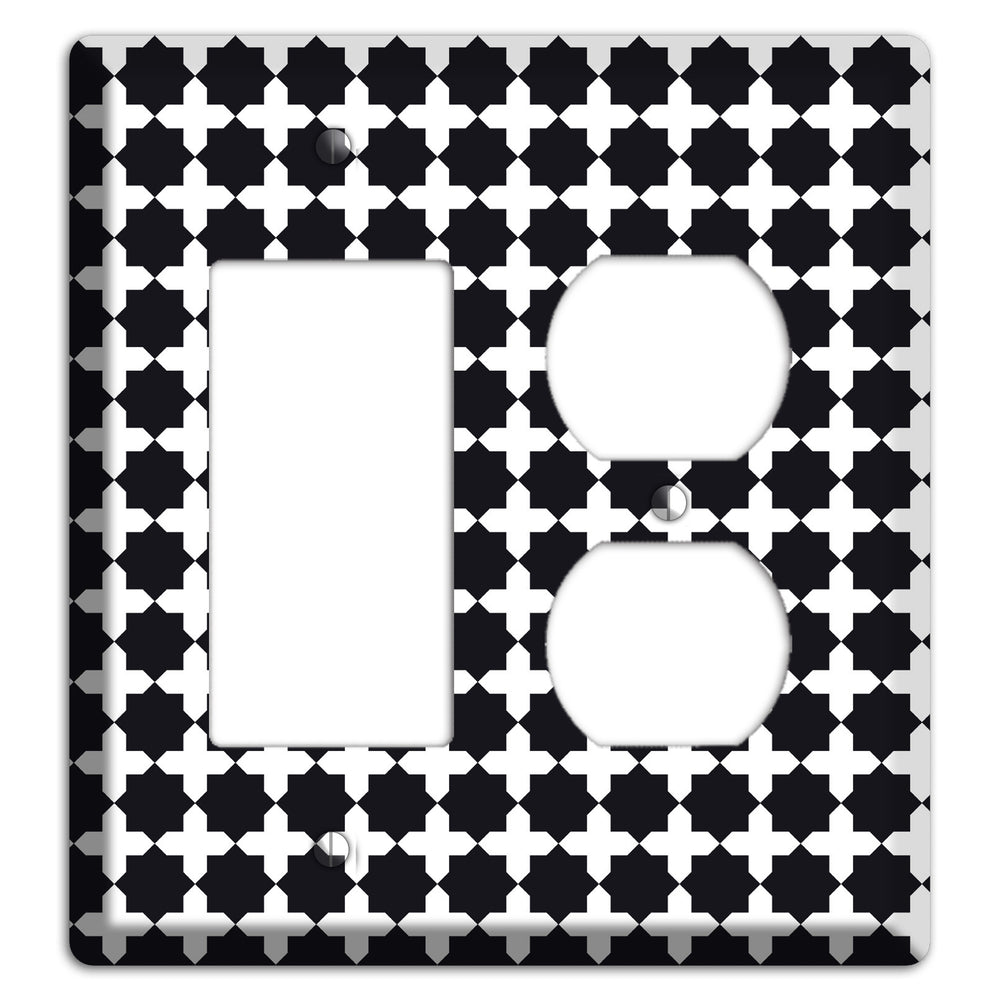 Moroccan 4 Rocker / Duplex Wallplate