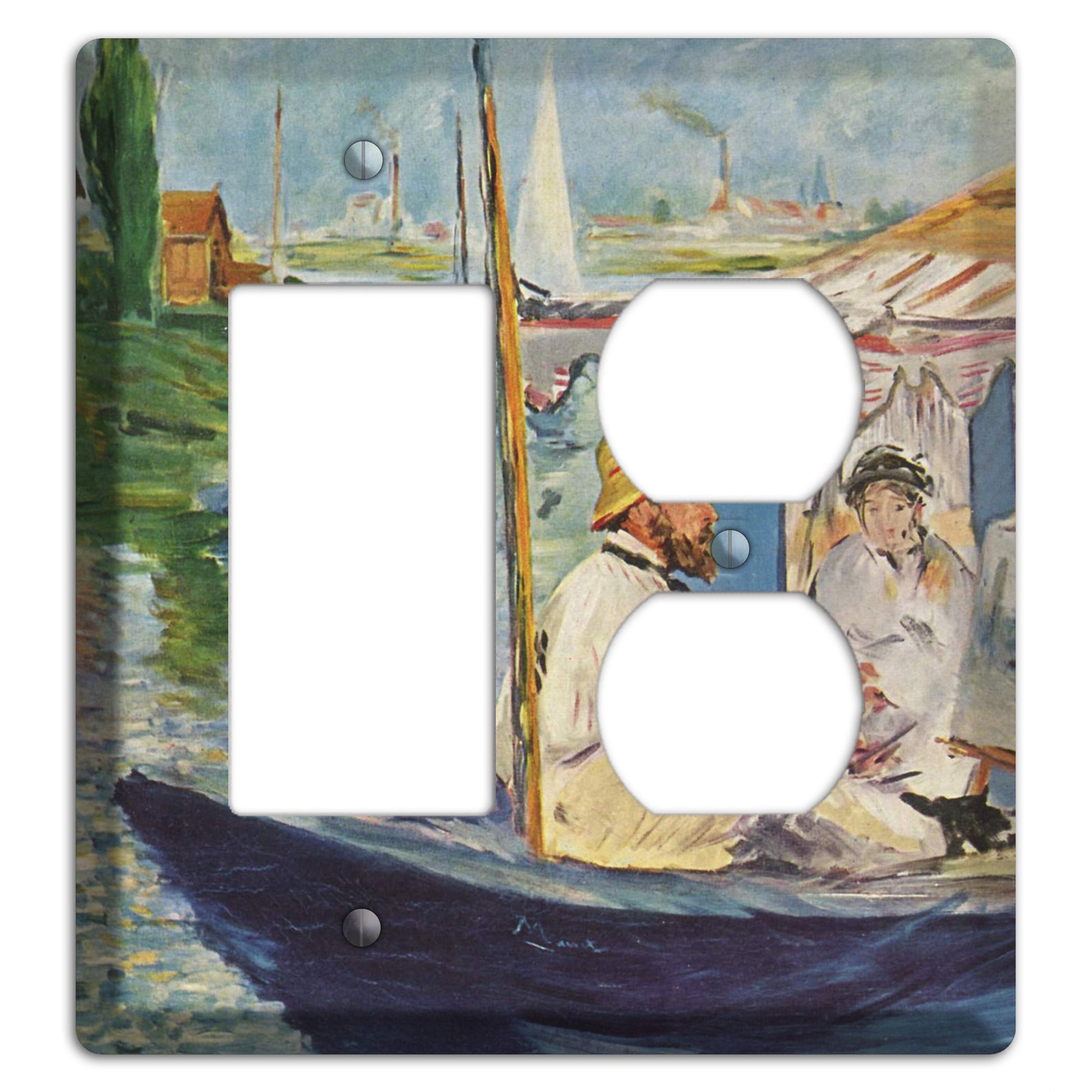 Edouard Manet Rocker / Duplex Wallplate