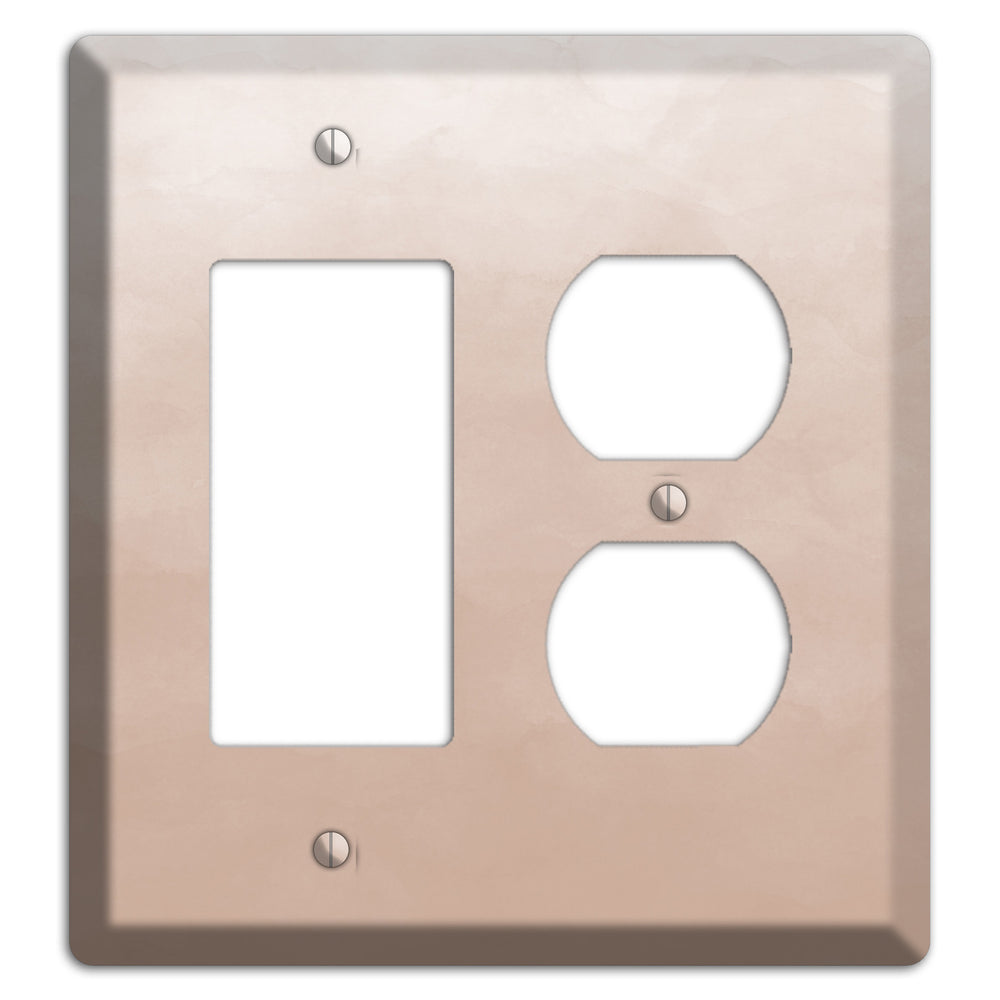 Beige Ombre Rocker / Duplex Wallplate