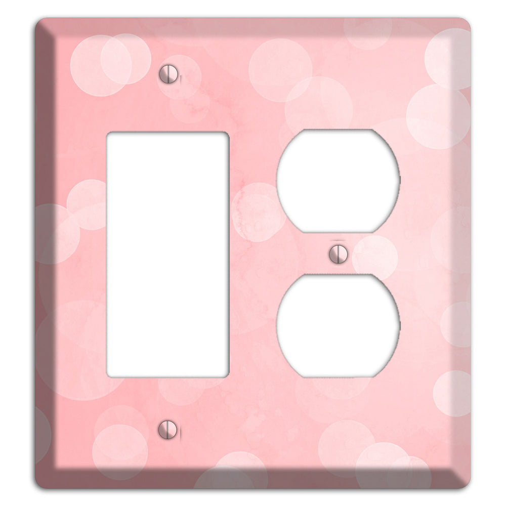 Supernova Soft Coral Rocker / Duplex Wallplate