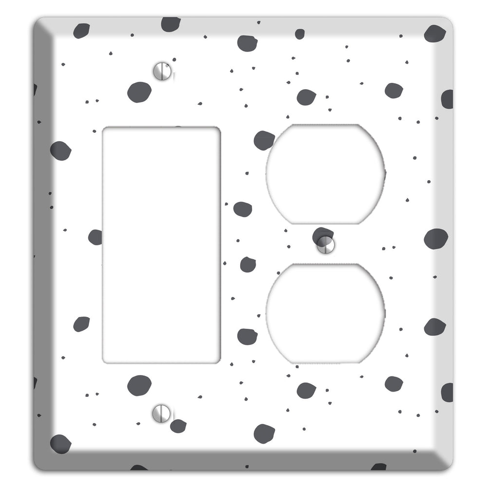 Abstract 28 Rocker / Duplex Wallplate