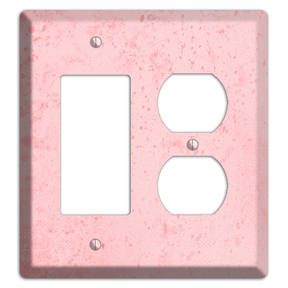 ShockingPpink Soft Coral Rocker / Duplex Wallplate