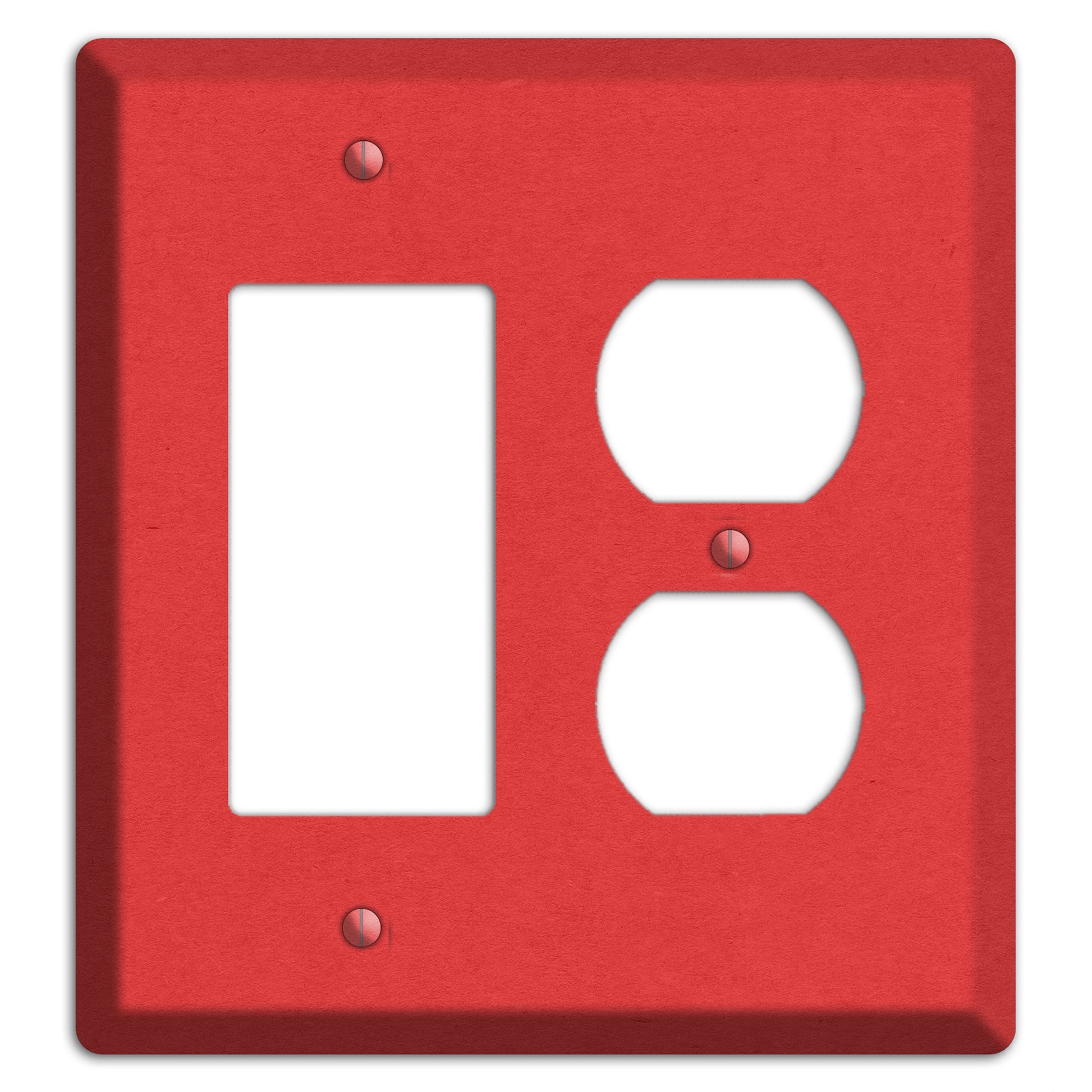 Flamingo Kraft Rocker / Duplex Wallplate