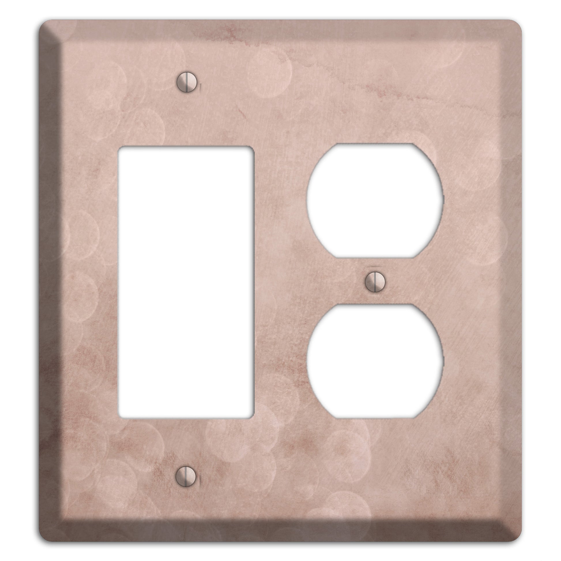 Blush Twilight Rocker / Duplex Wallplate