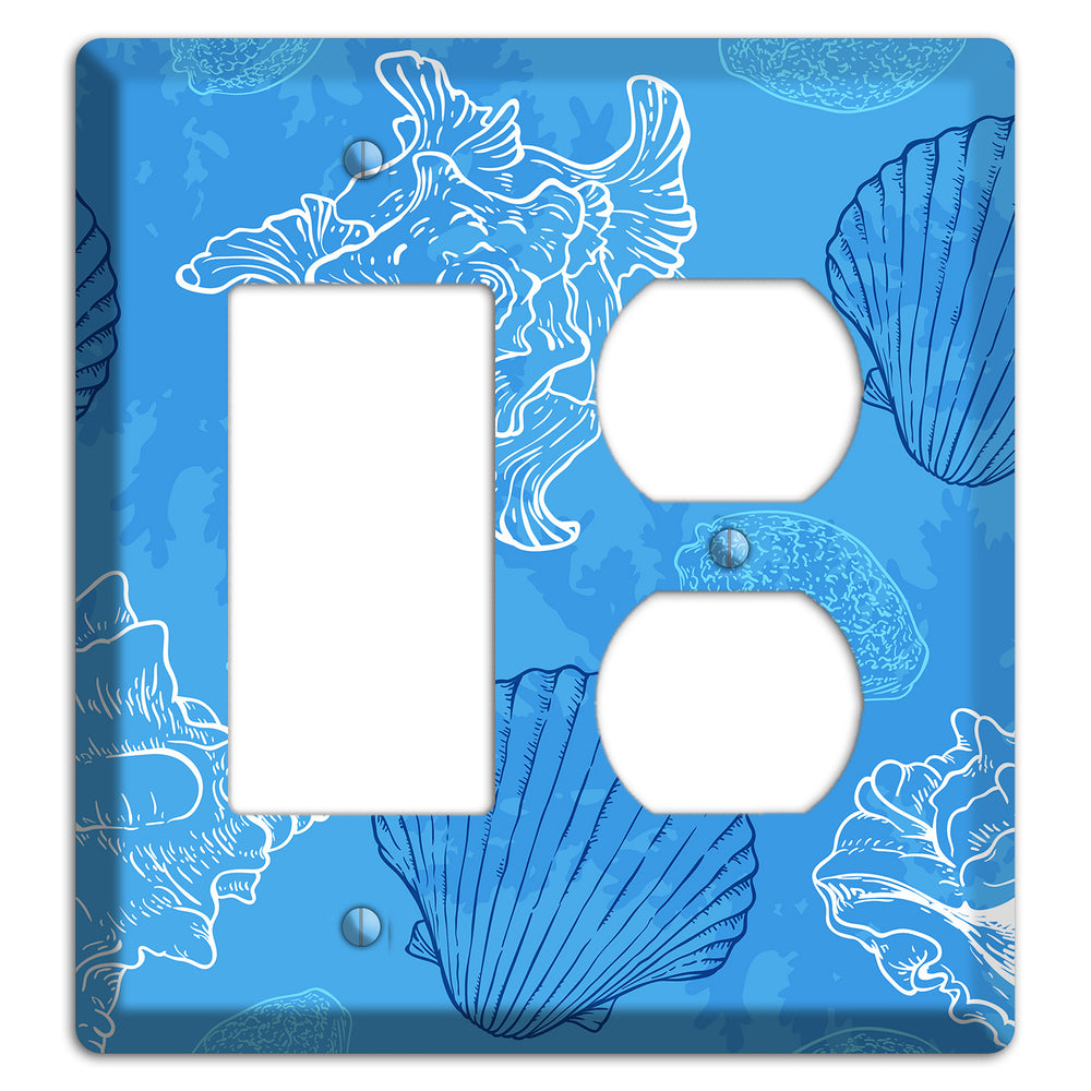 Shells 3 Rocker / Duplex Wallplate