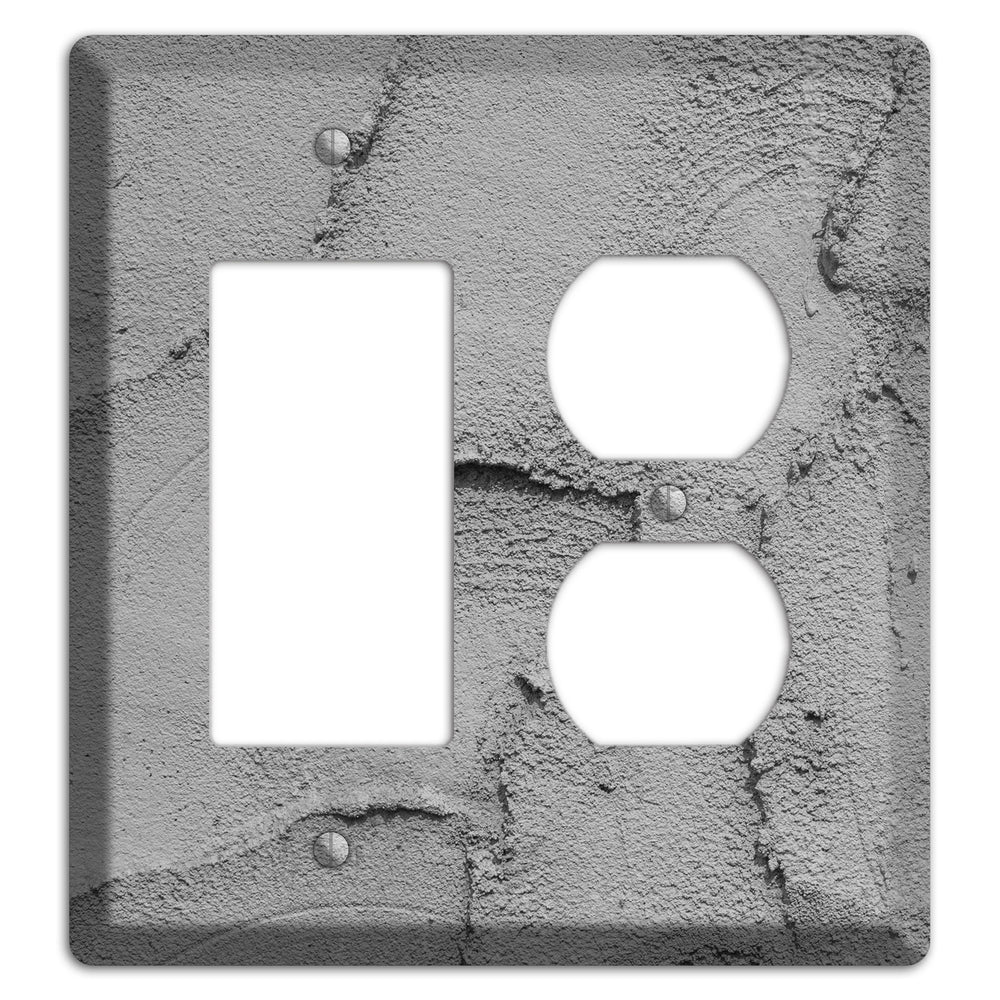 Plaster 7 Rocker / Duplex Wallplate