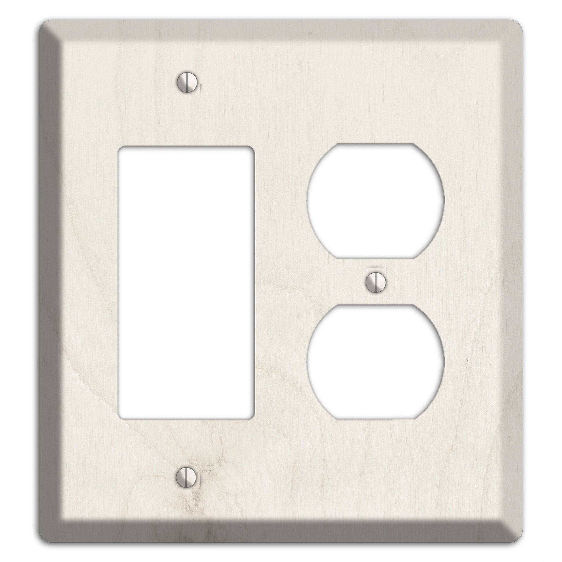 Dawn pink Antique Rocker / Duplex Wallplate