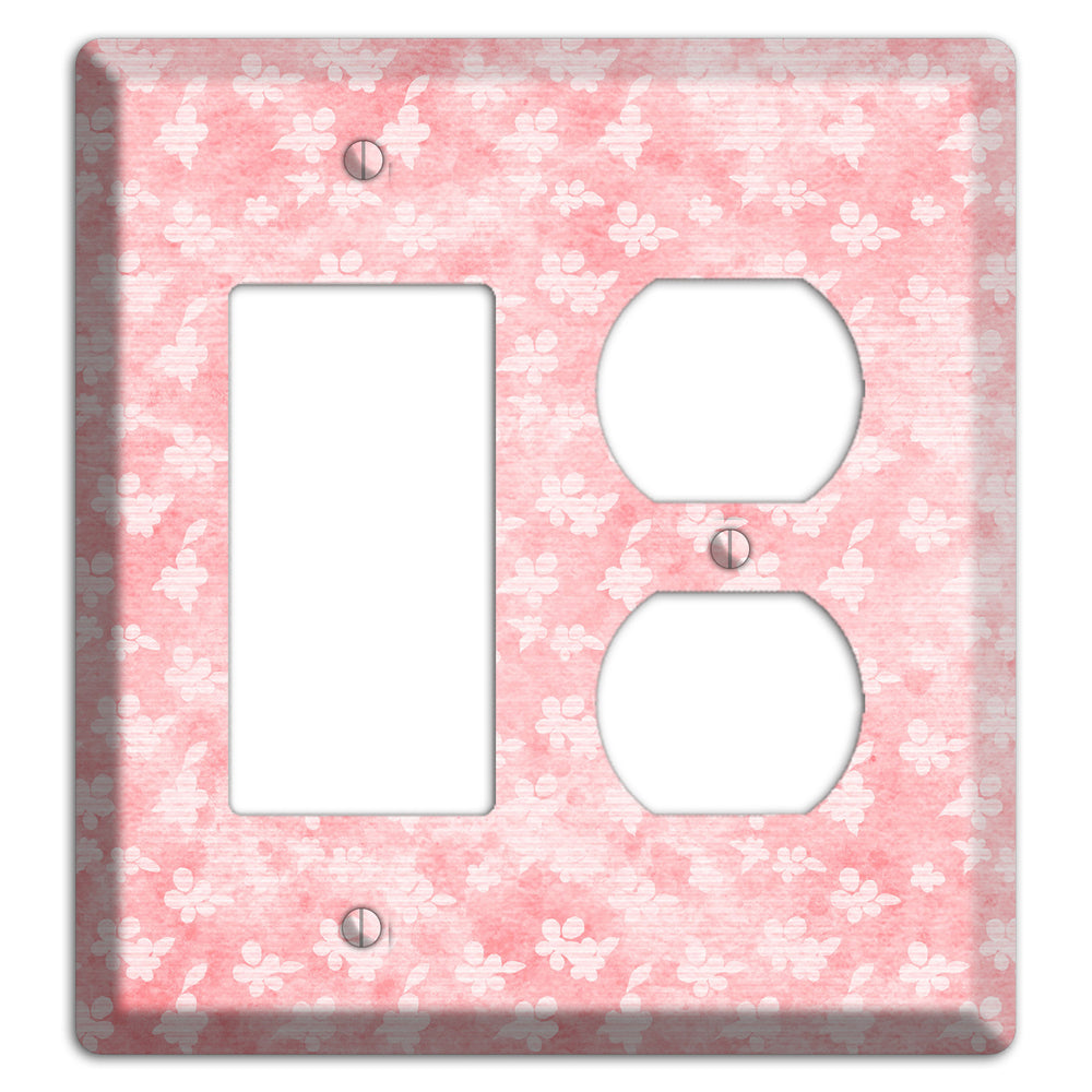 Abbey Soft Coral Rocker / Duplex Wallplate