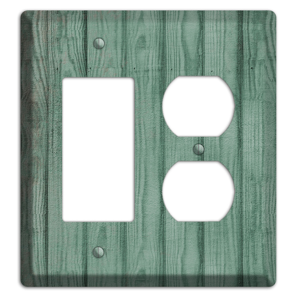 Laurel Weathered Wood Rocker / Duplex Wallplate