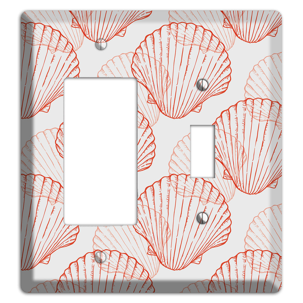 Shells 5 Rocker / Toggle Wallplate