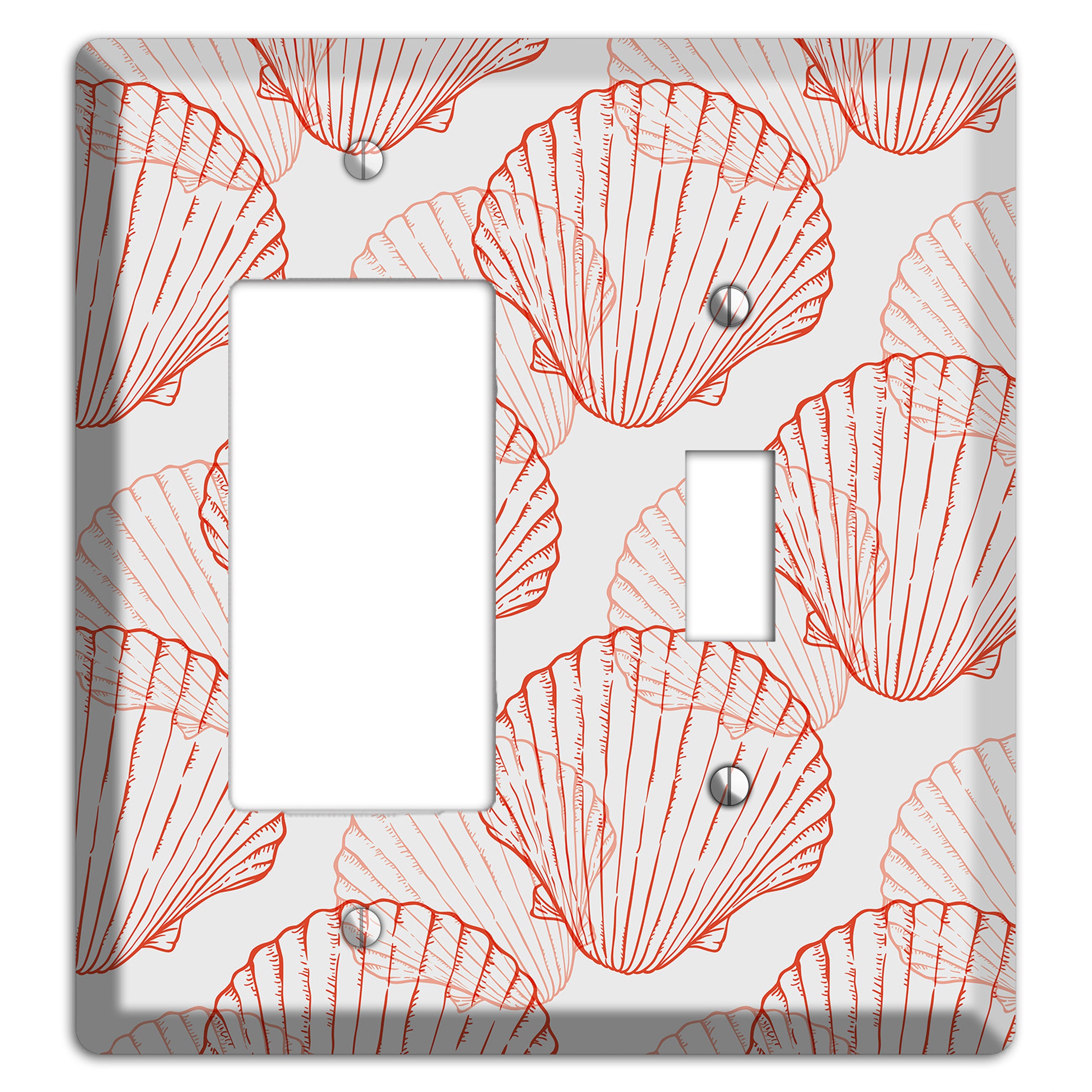 Shells 5 Rocker / Toggle Wallplate