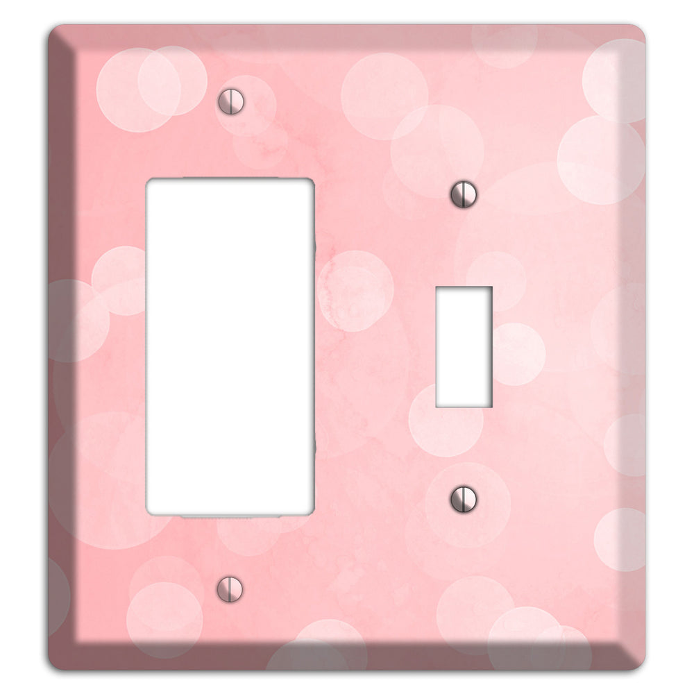 Supernova Soft Coral Rocker / Toggle Wallplate