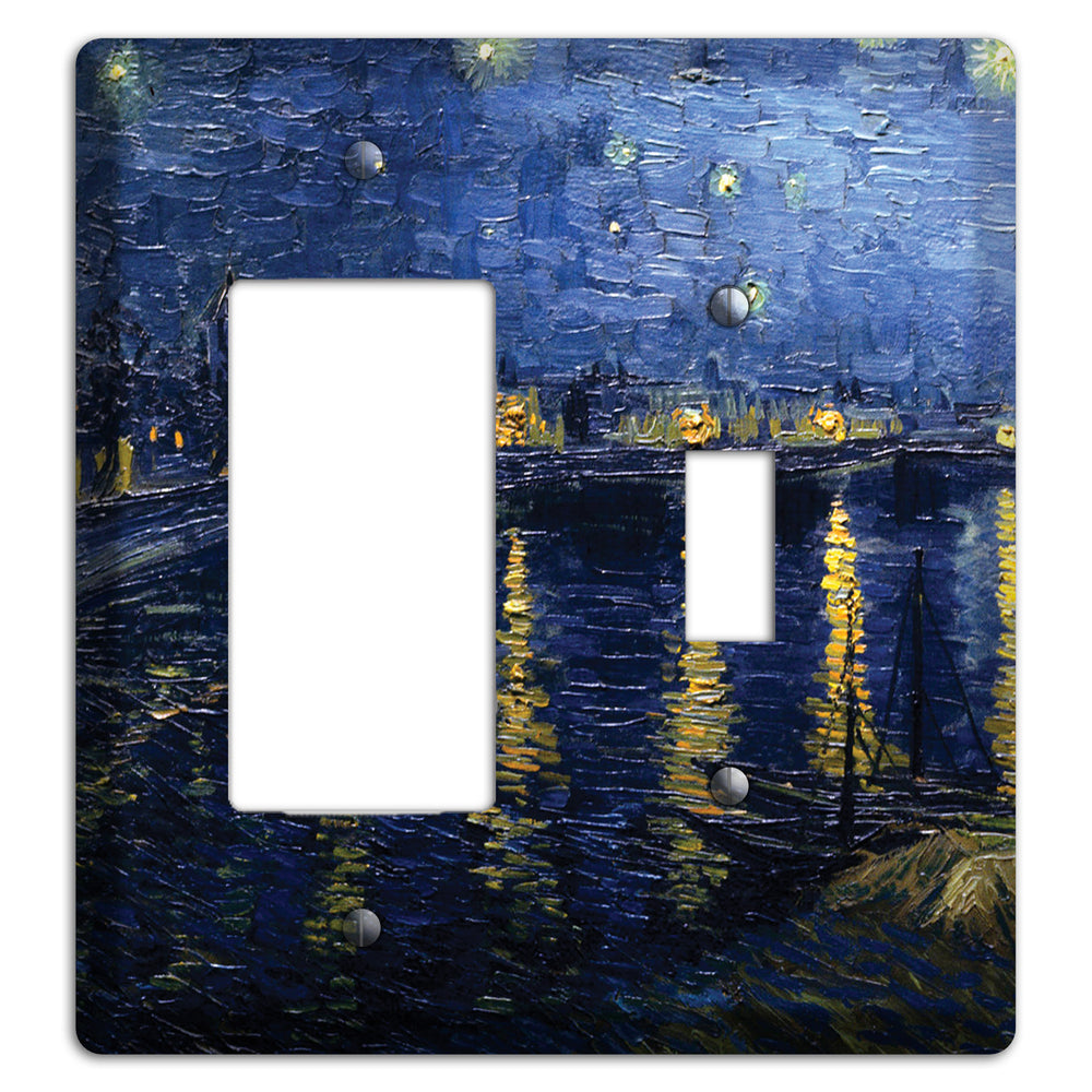 Vincent Van Gogh Rocker / Toggle Wallplate