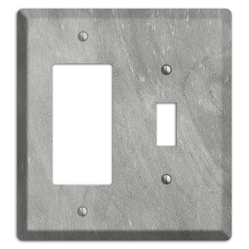 Chalk Grey Rocker / Toggle Wallplate