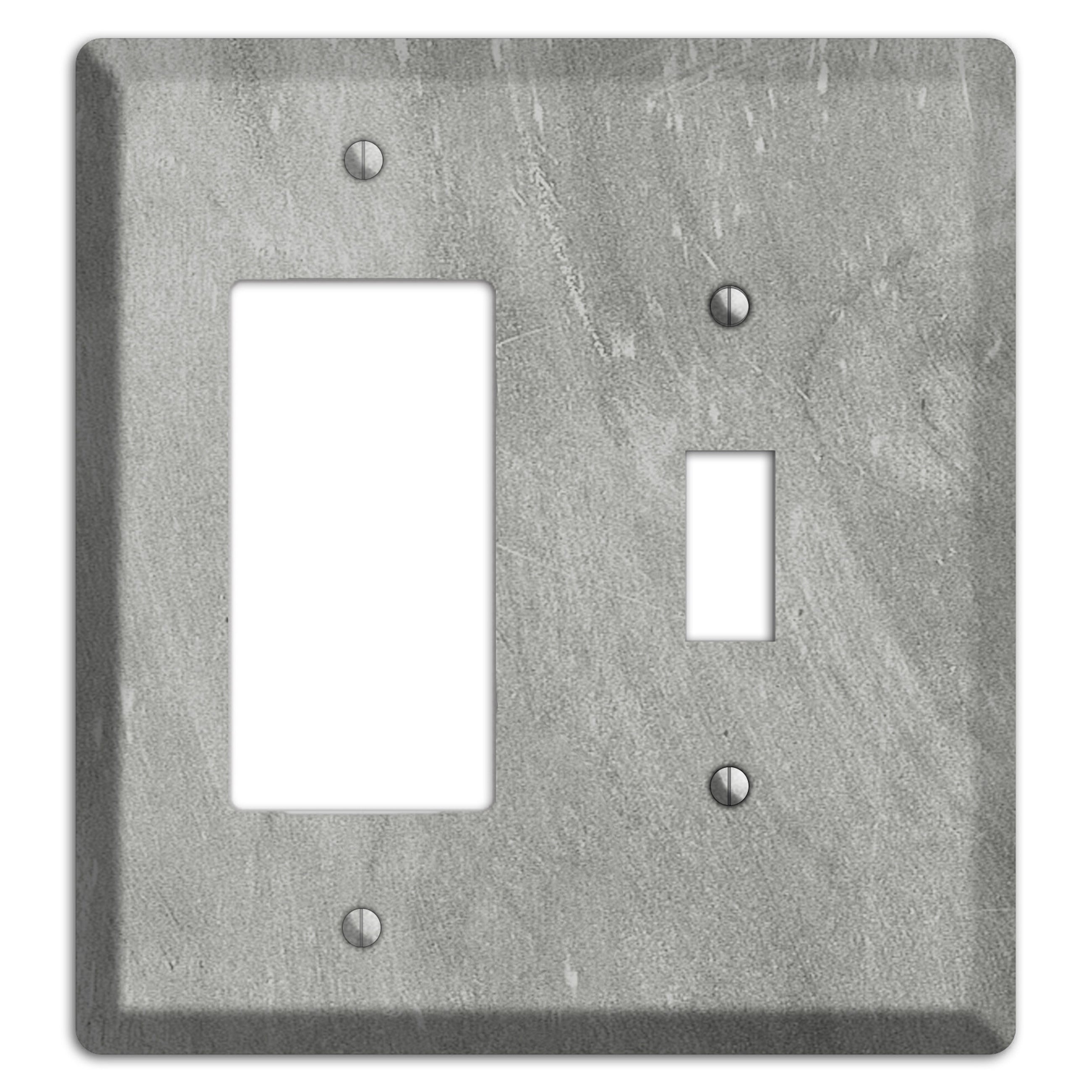 Chalk Grey Rocker / Toggle Wallplate