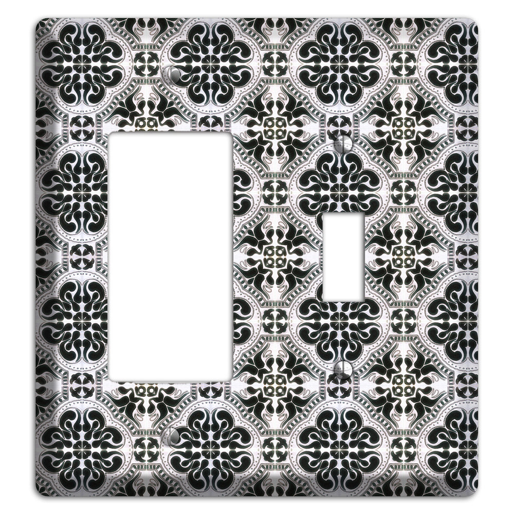 Tavira Tiles 5 Rocker / Toggle Wallplate