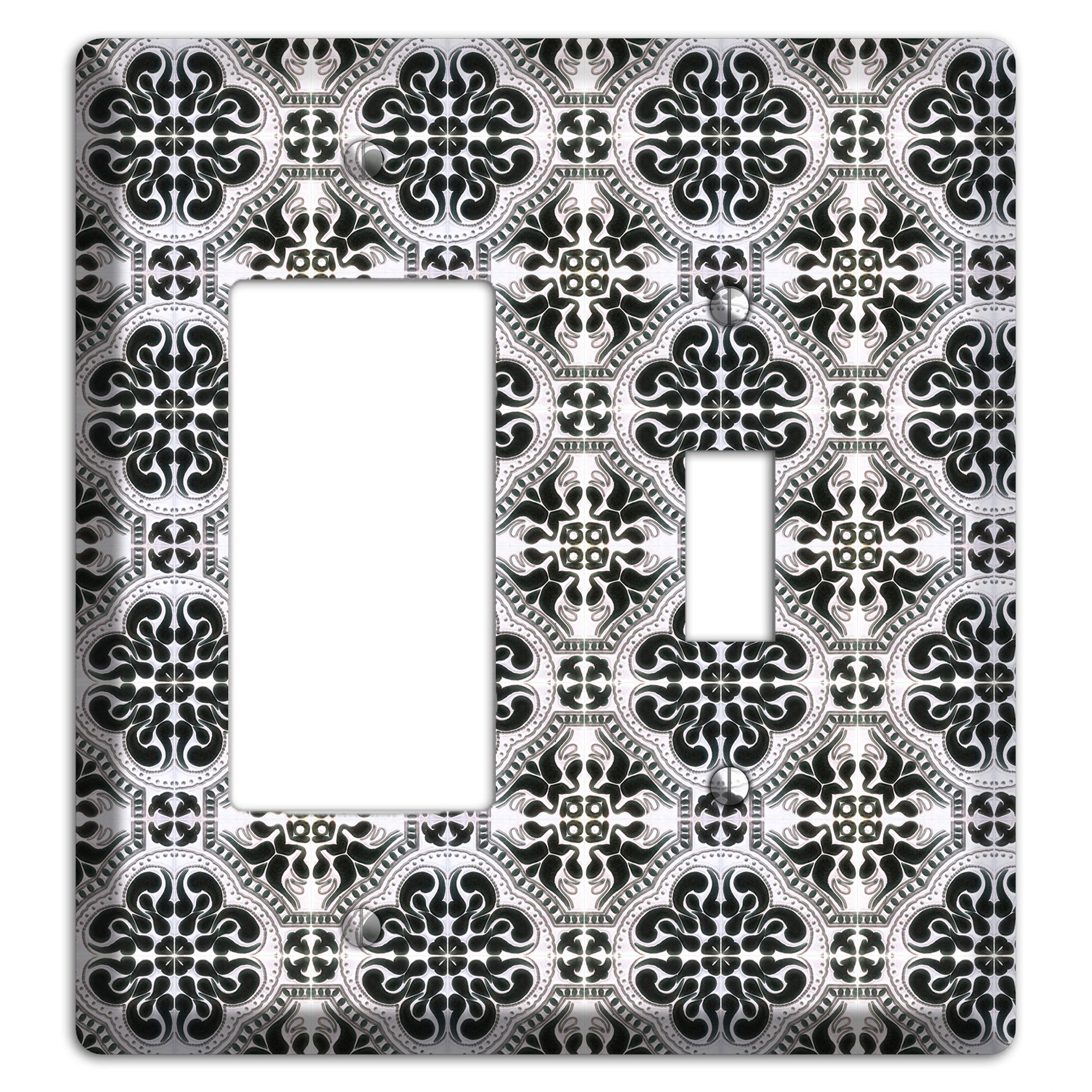 Tavira Tiles 5 Rocker / Toggle Wallplate
