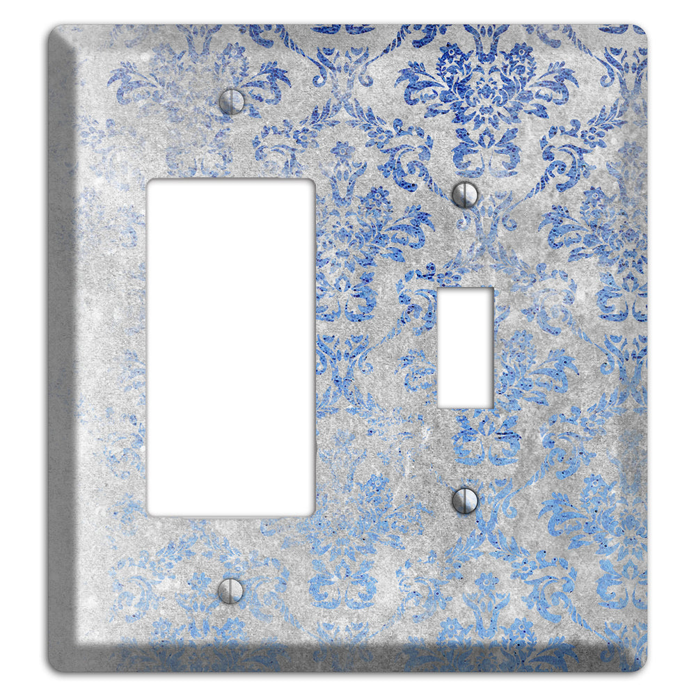 Loblolly Whimsical Damask Rocker / Toggle Wallplate