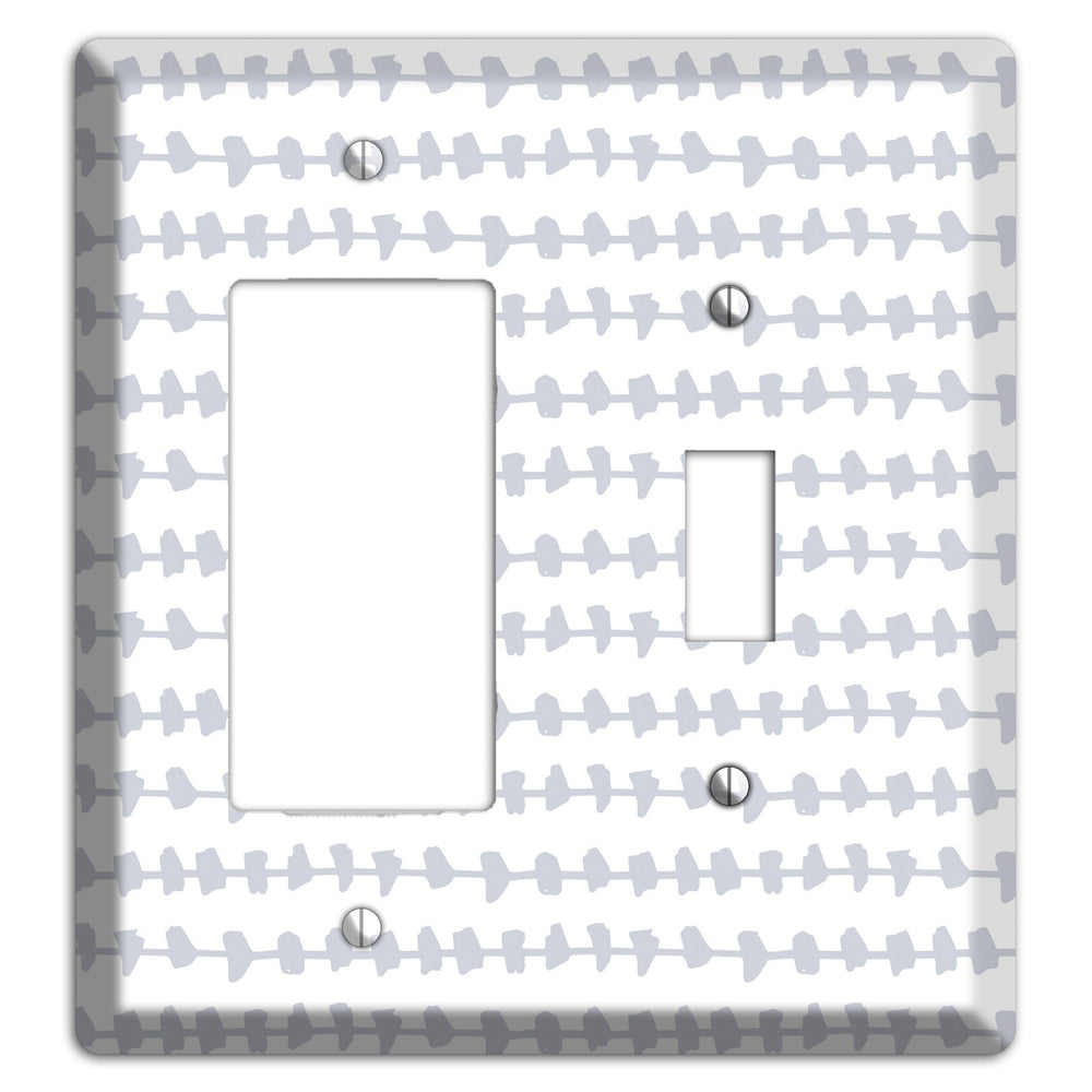 Abstract 17 Rocker / Toggle Wallplate