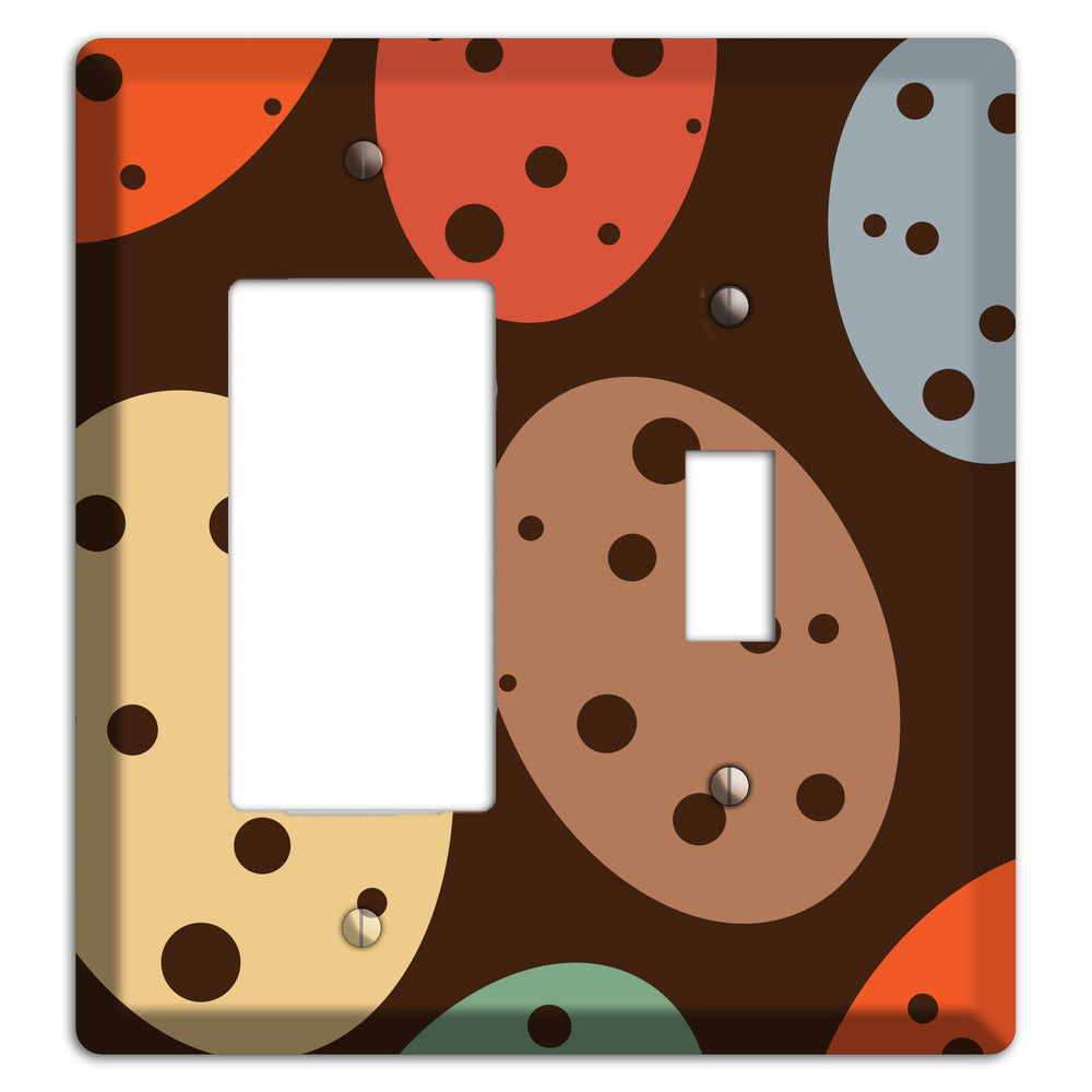 Brown Eggs Rocker / Toggle Wallplate