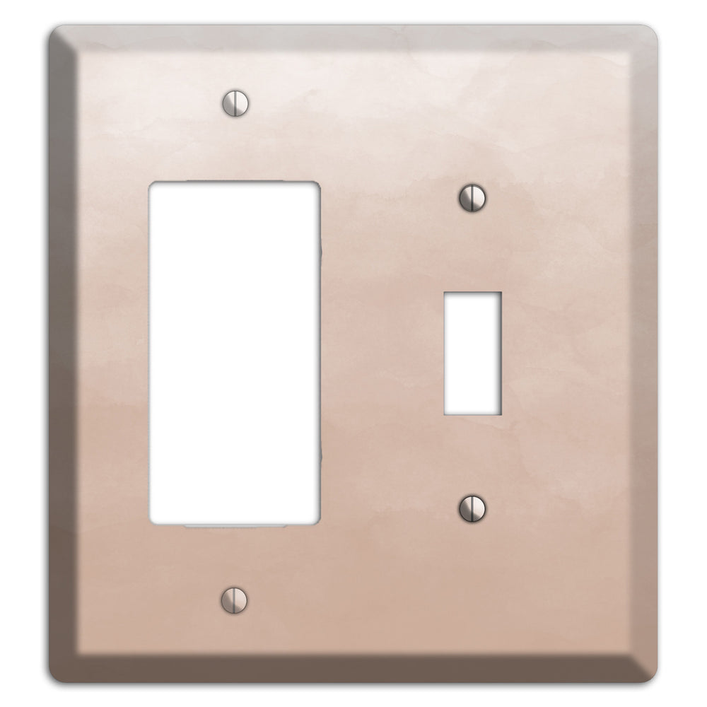 Beige Ombre Rocker / Toggle Wallplate