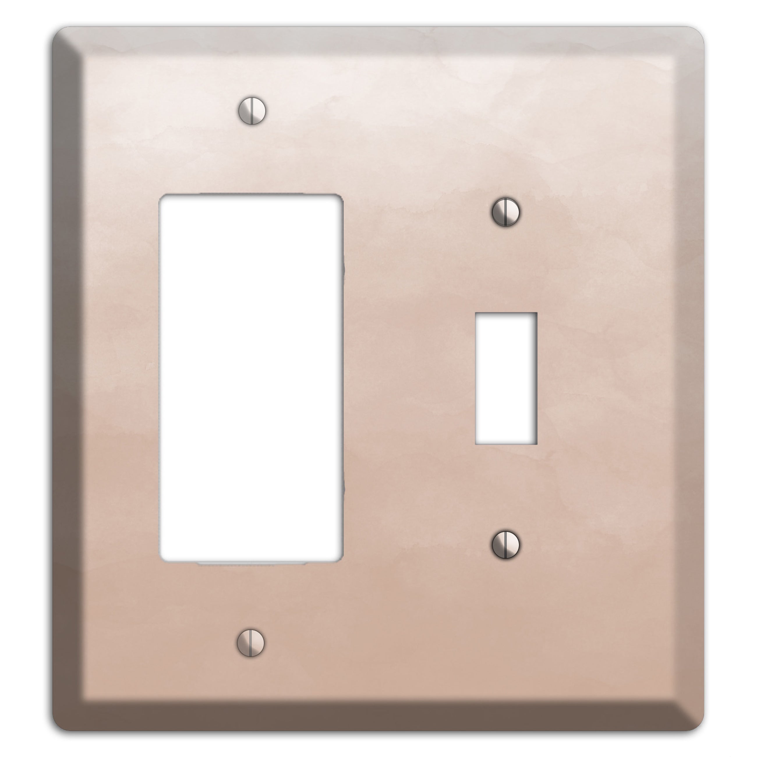 Beige Ombre Rocker / Toggle Wallplate