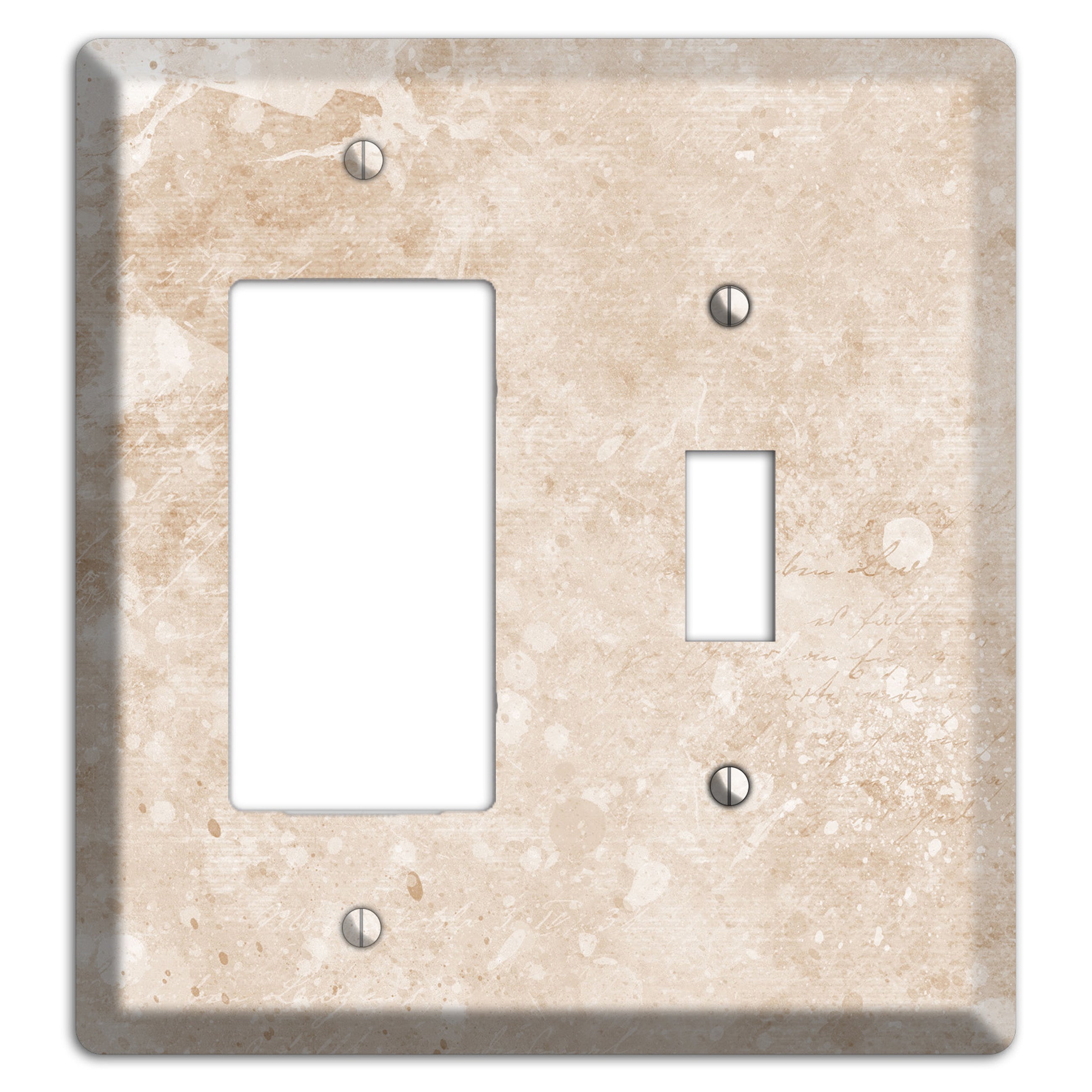 Logan Whimsical Damask Rocker / Toggle Wallplate