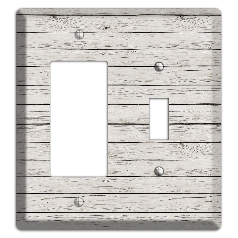 Cloudy Antique Rocker / Toggle Wallplate