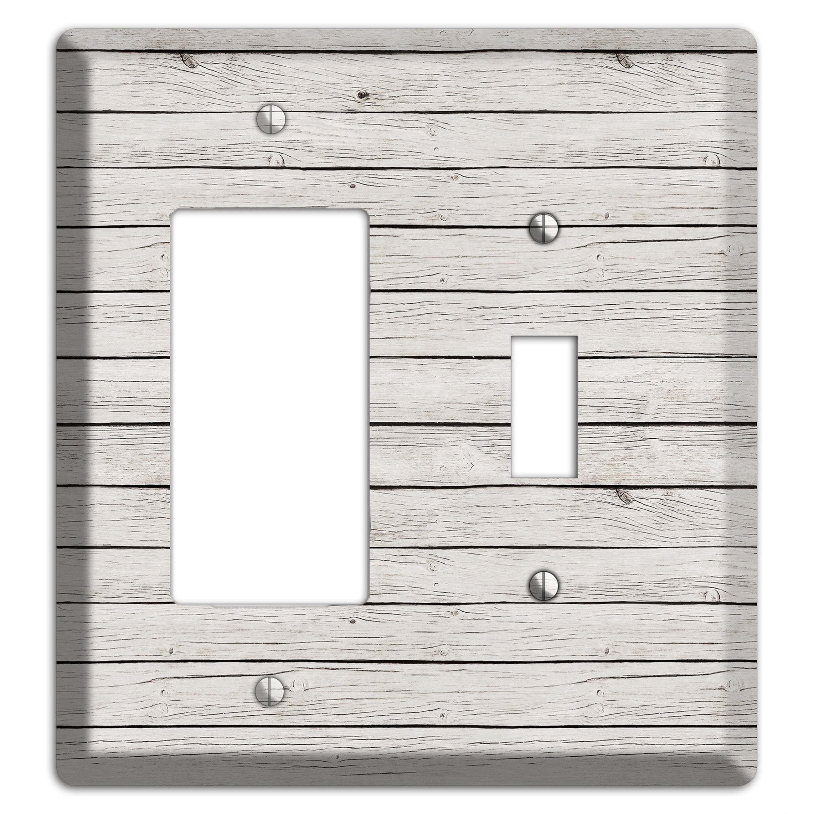 Cloudy Antique Rocker / Toggle Wallplate