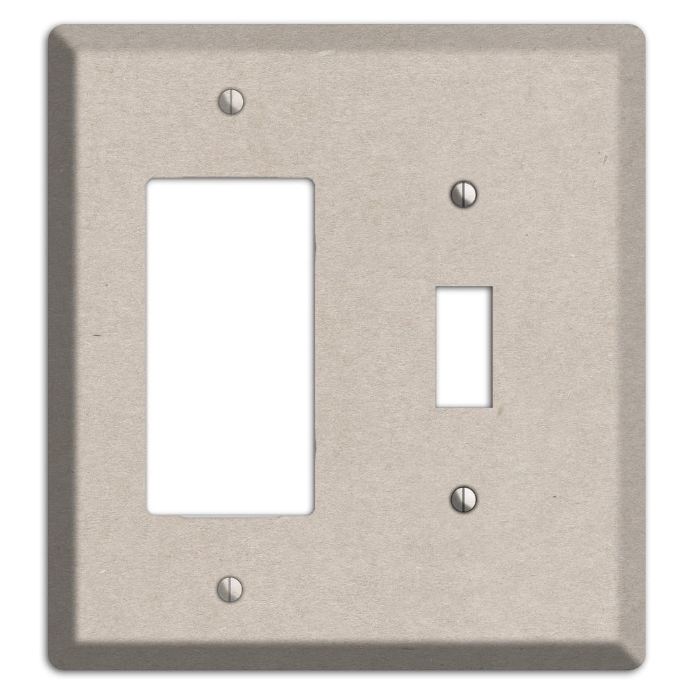 Bison Hide Kraft Rocker / Toggle Wallplate