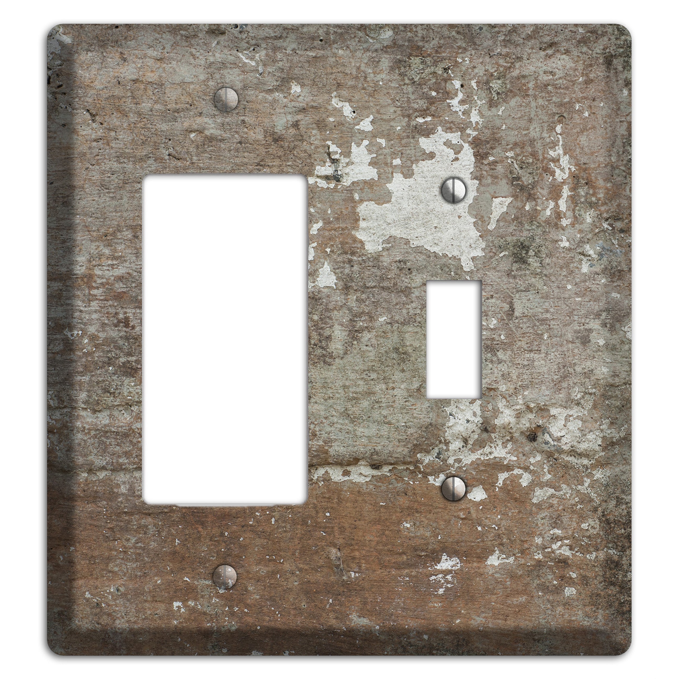 Old Concrete 11 Rocker / Toggle Wallplate