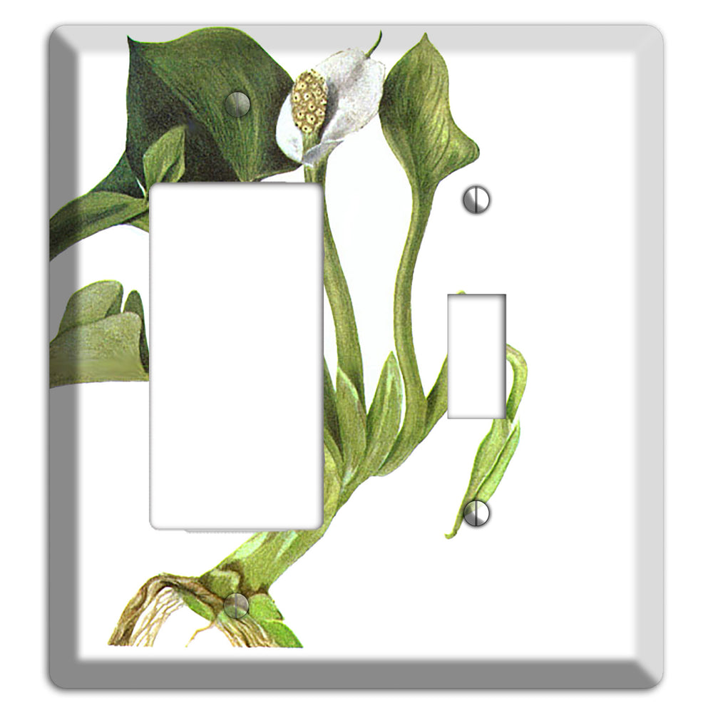 Calla Palustrie Rocker / Toggle Wallplate